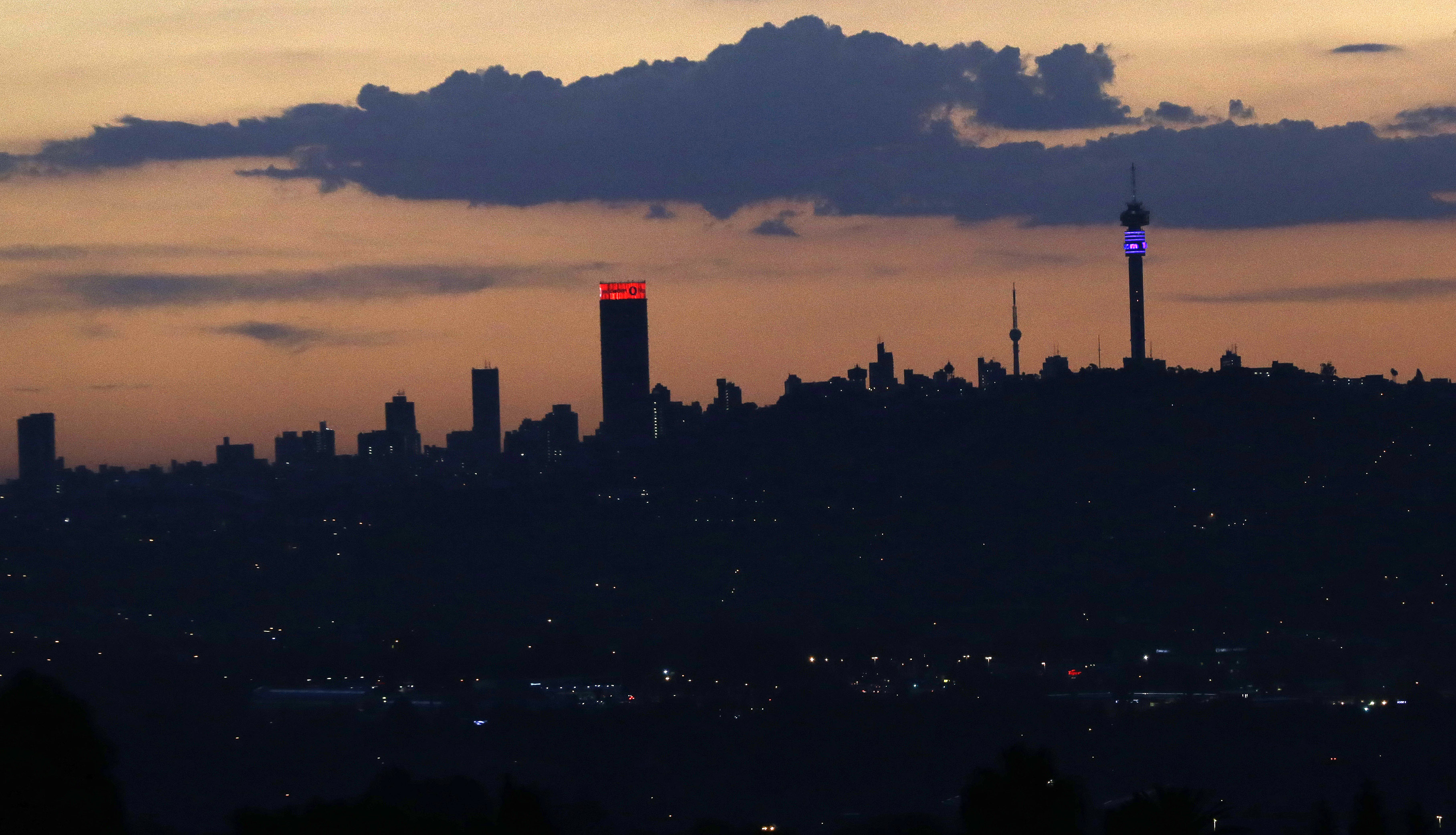 Johannesburg's skyline