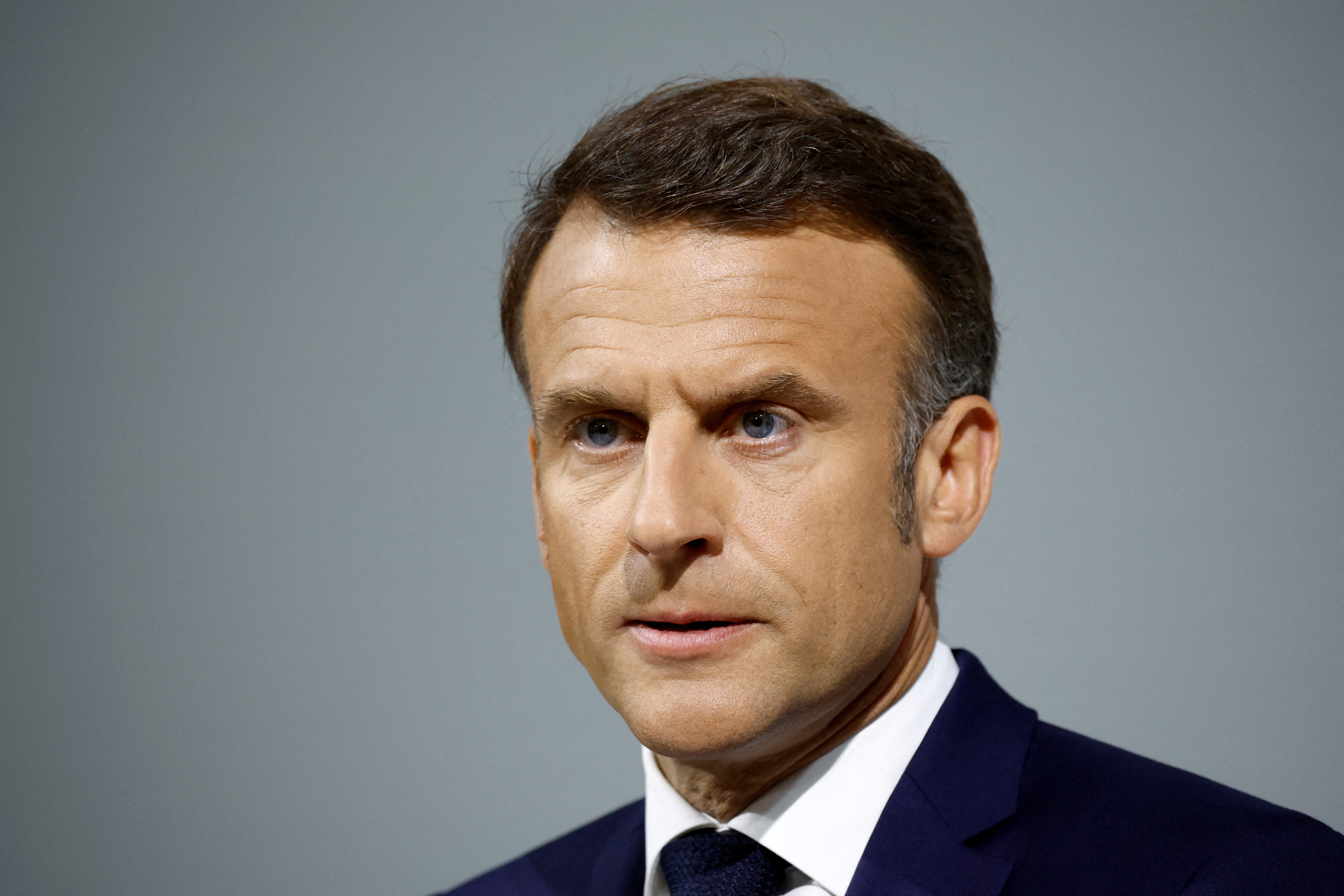 French President Emmanuel Macron