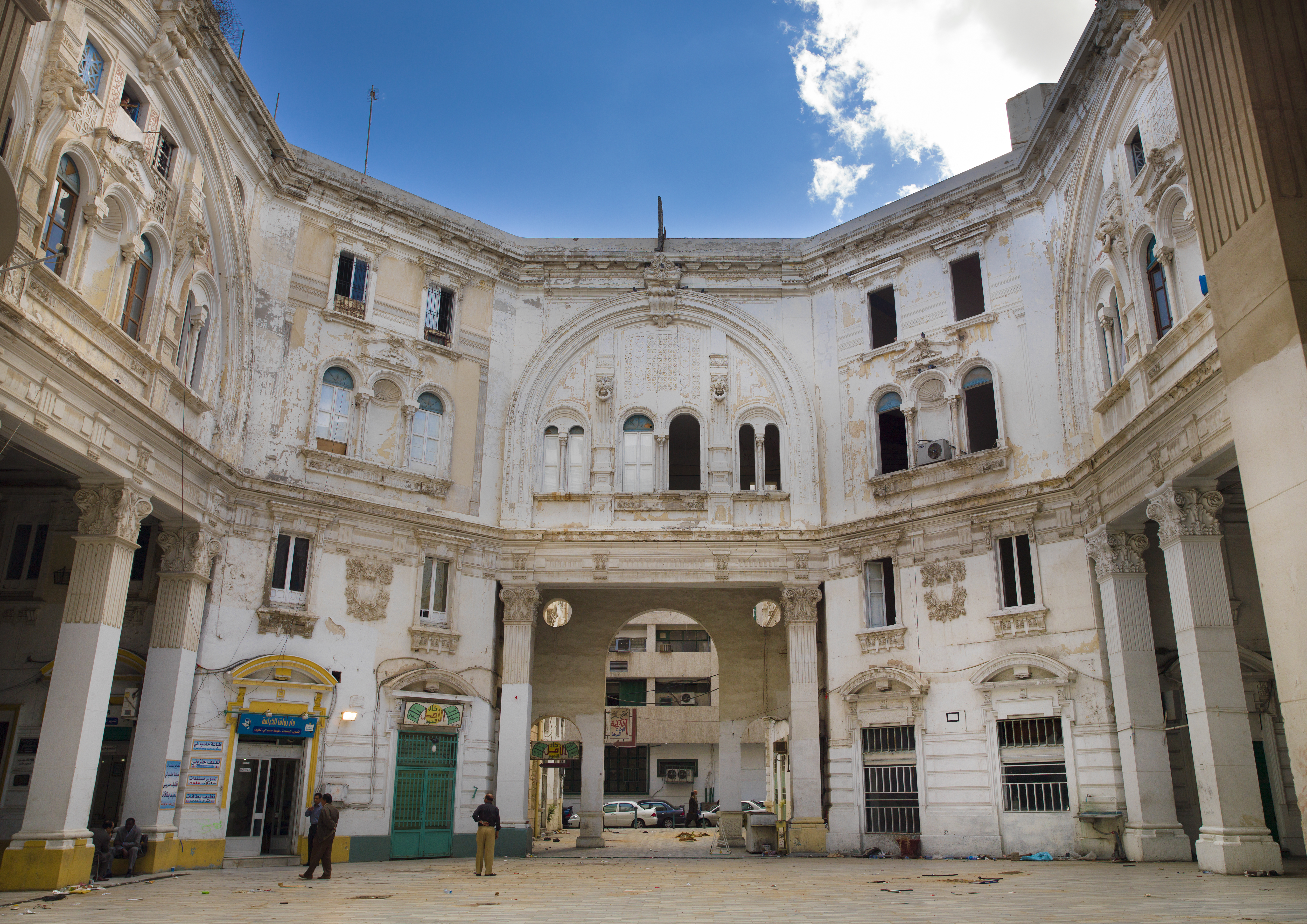 Italian colonial building Tripoli