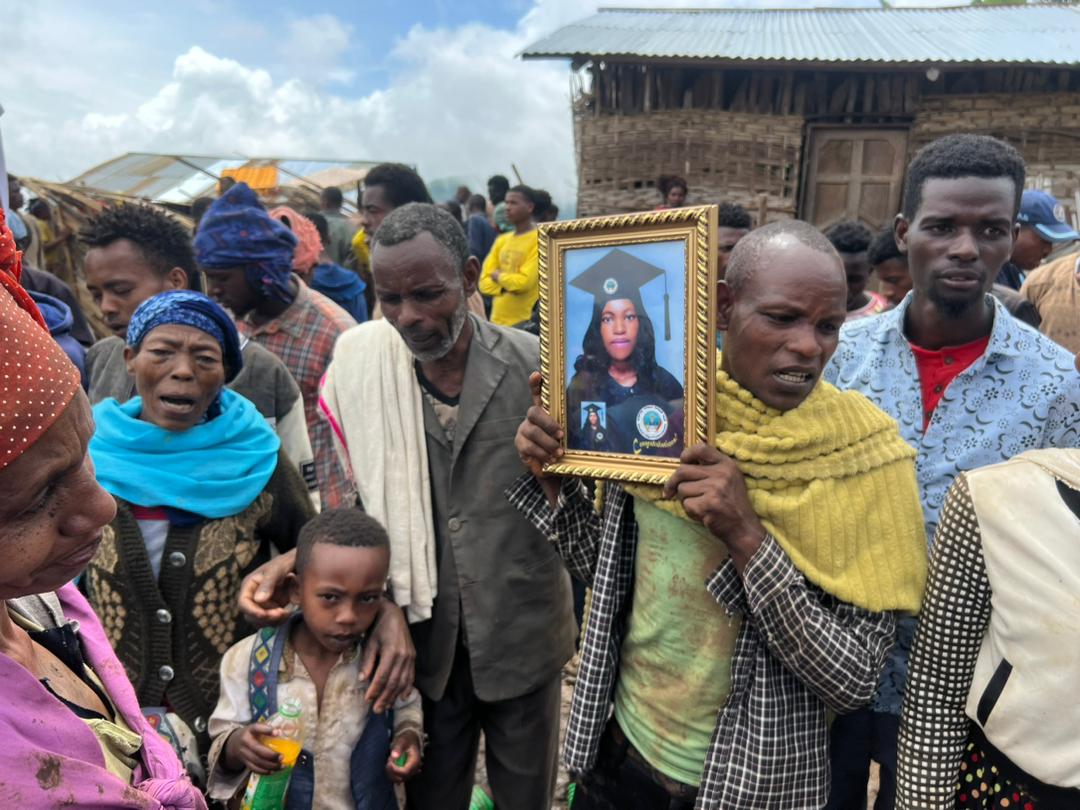 Ethiopia landslide victims