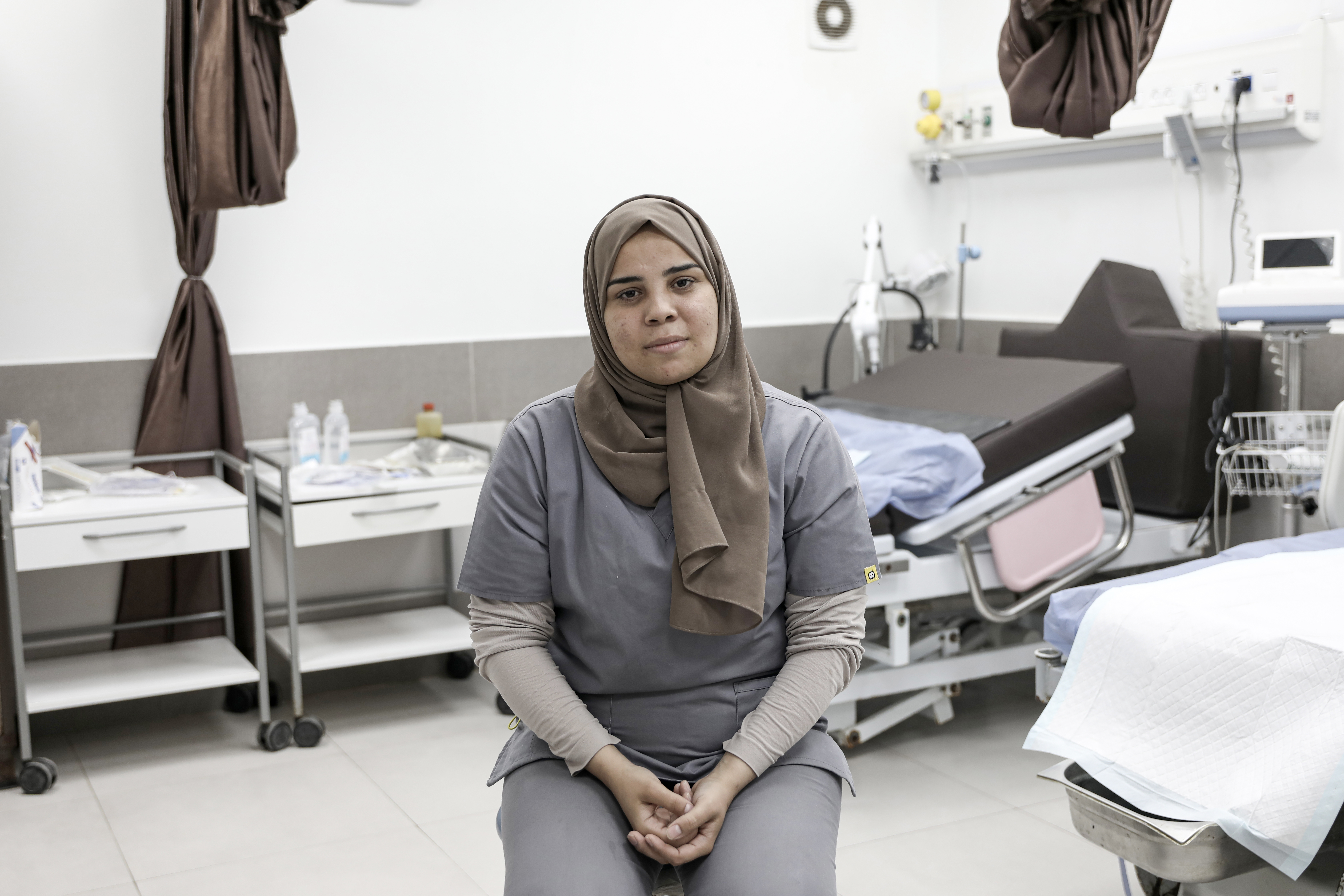 Gaza midwife