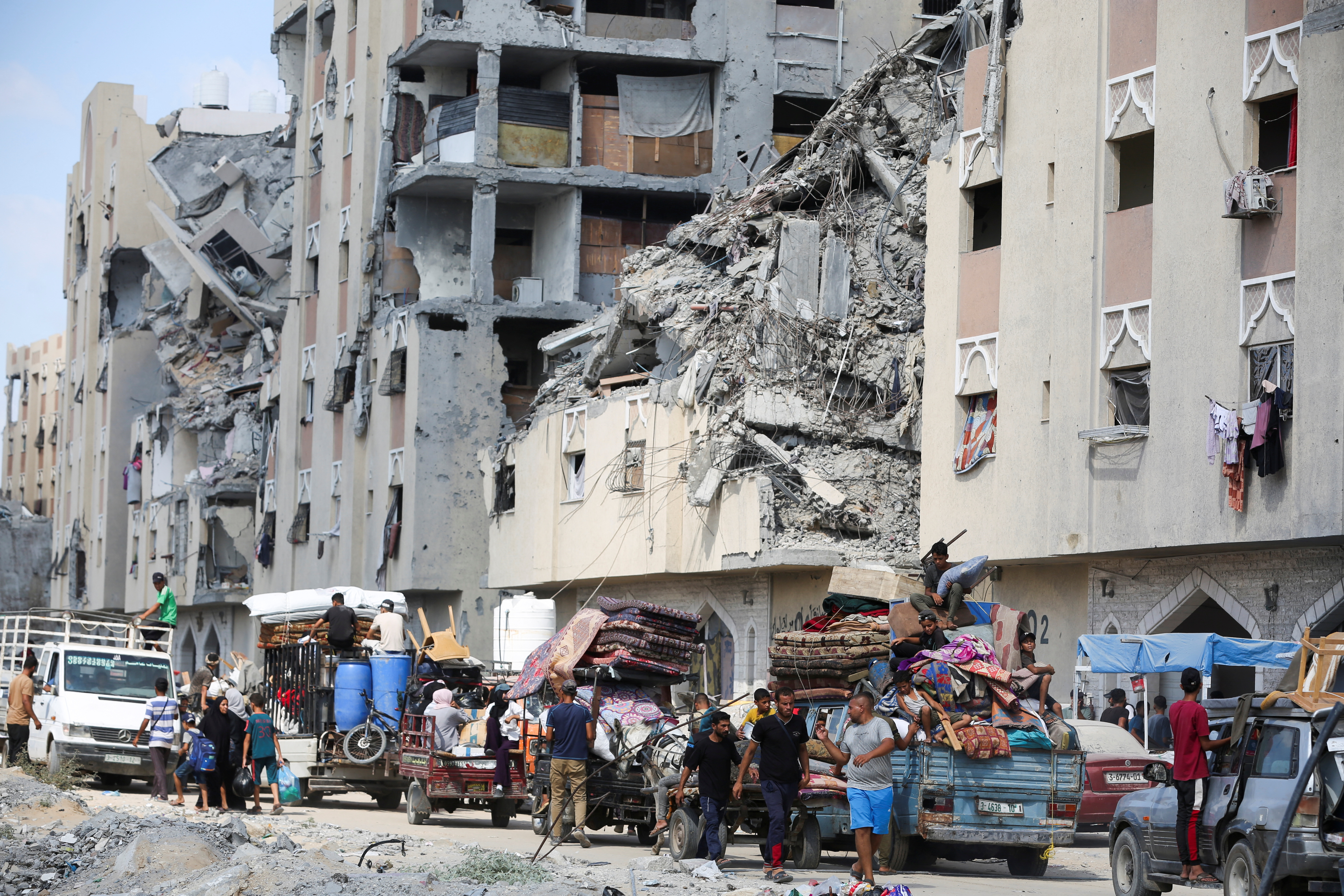 Displaced Palestinians