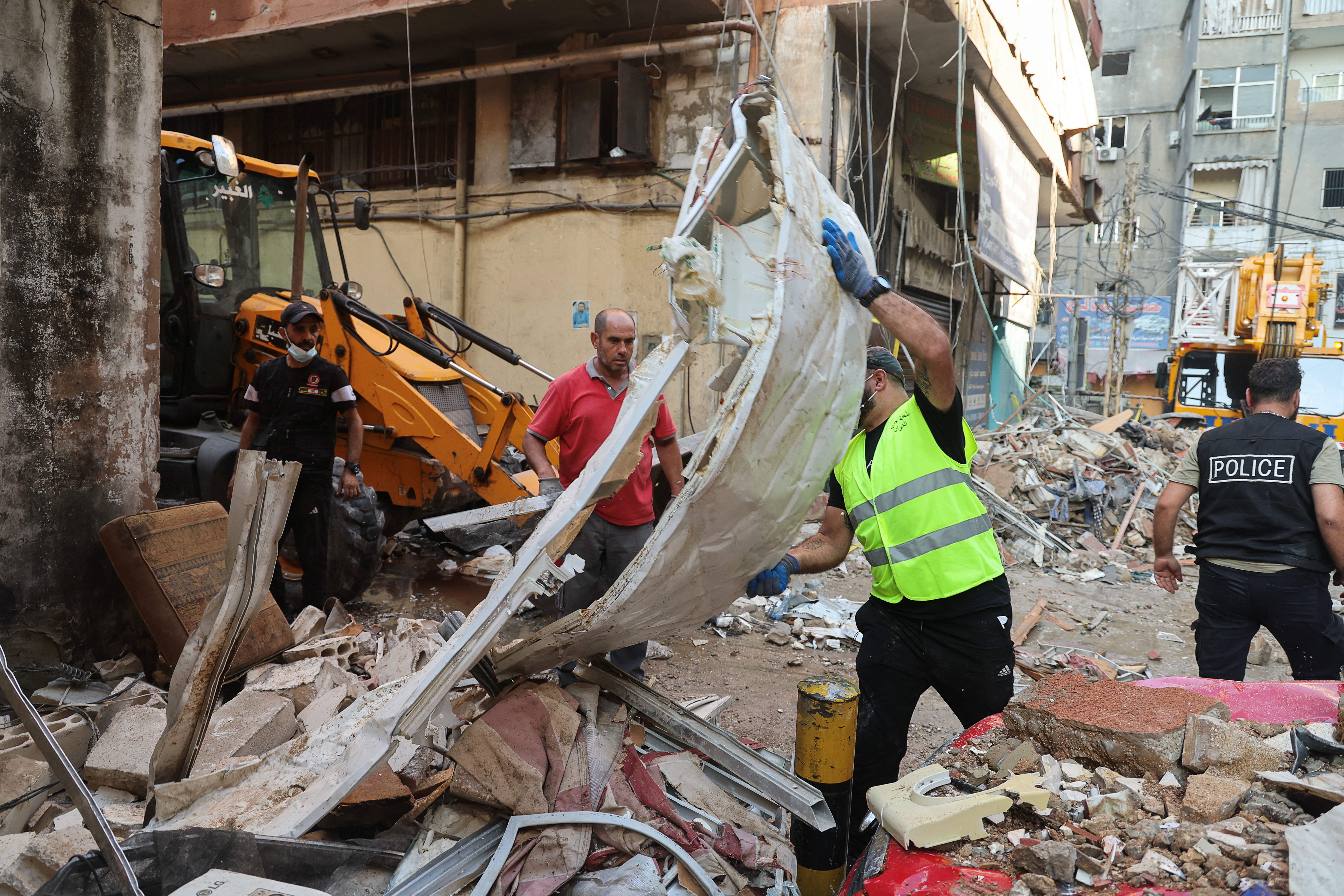 Israeli strike on southern Beirut