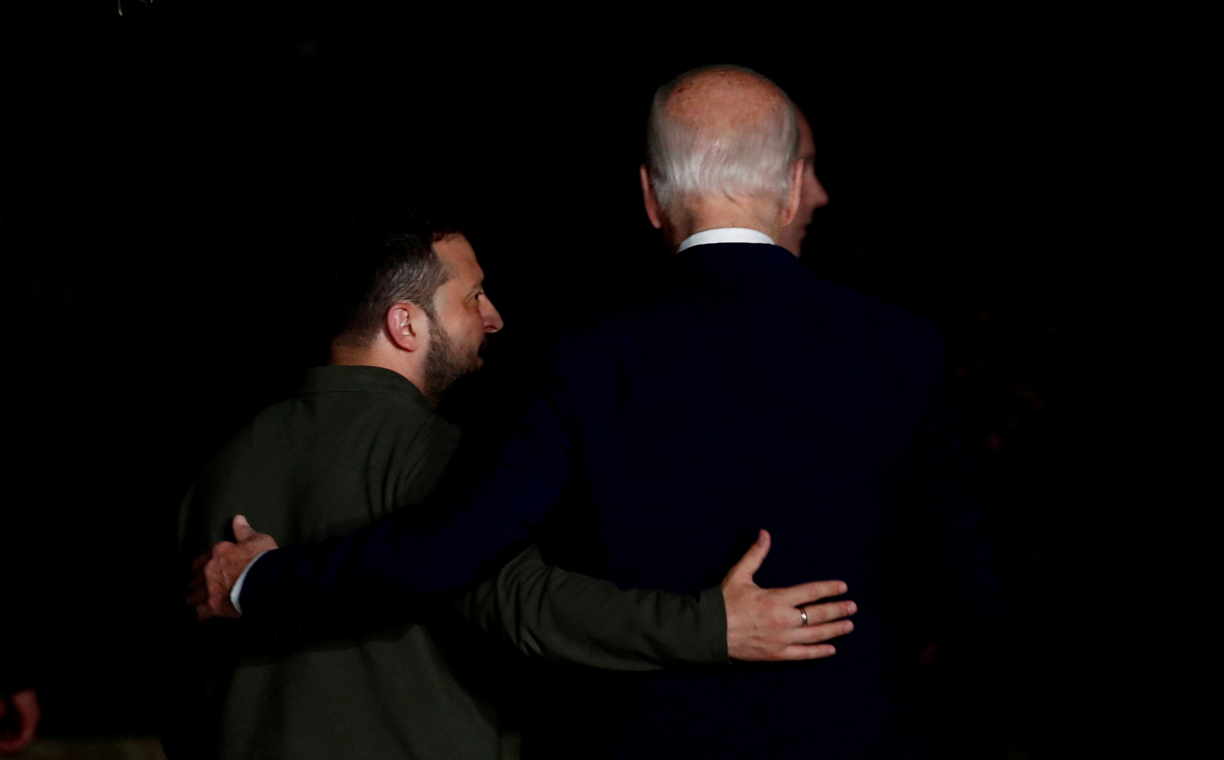 US President Joe Biden and Ukrainian President Volodymyr Zelenskyy