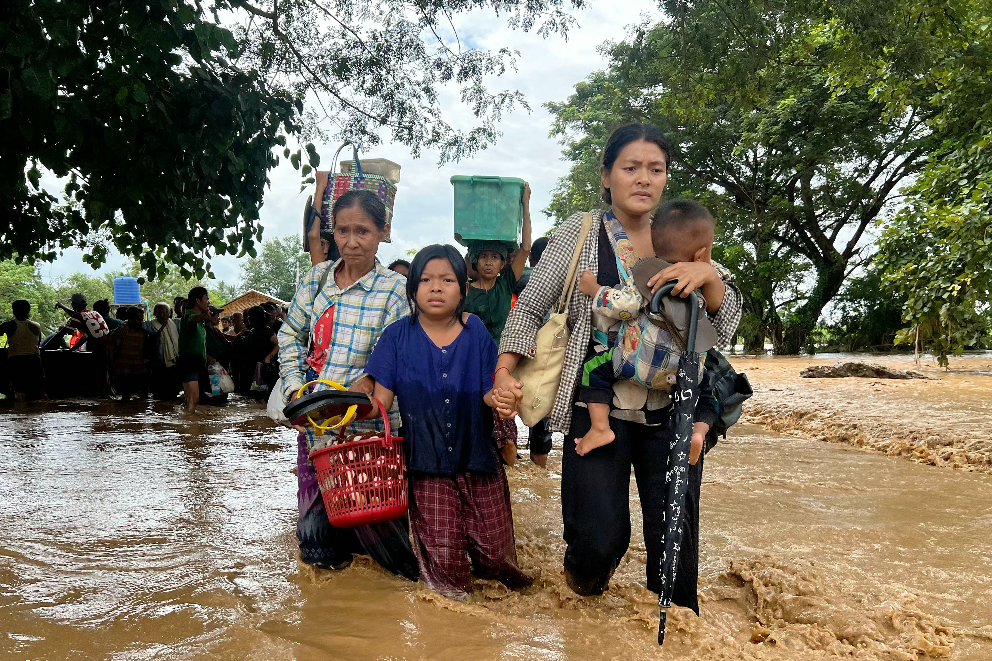 Myanmar battles Yagi floods as Vietnam begins clear-up
