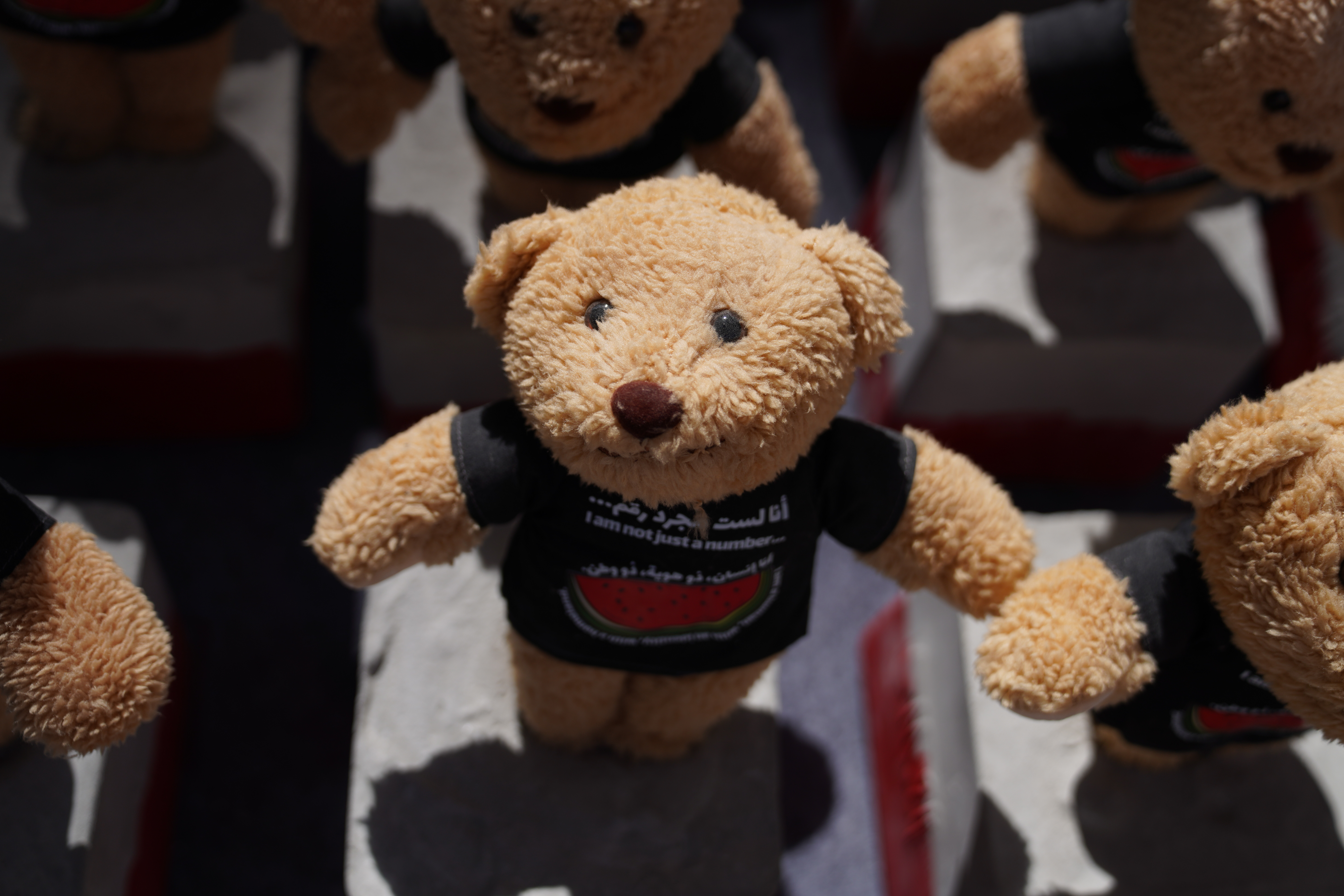 Charitable art installation titled "Echo of Lost Innocence", Doh