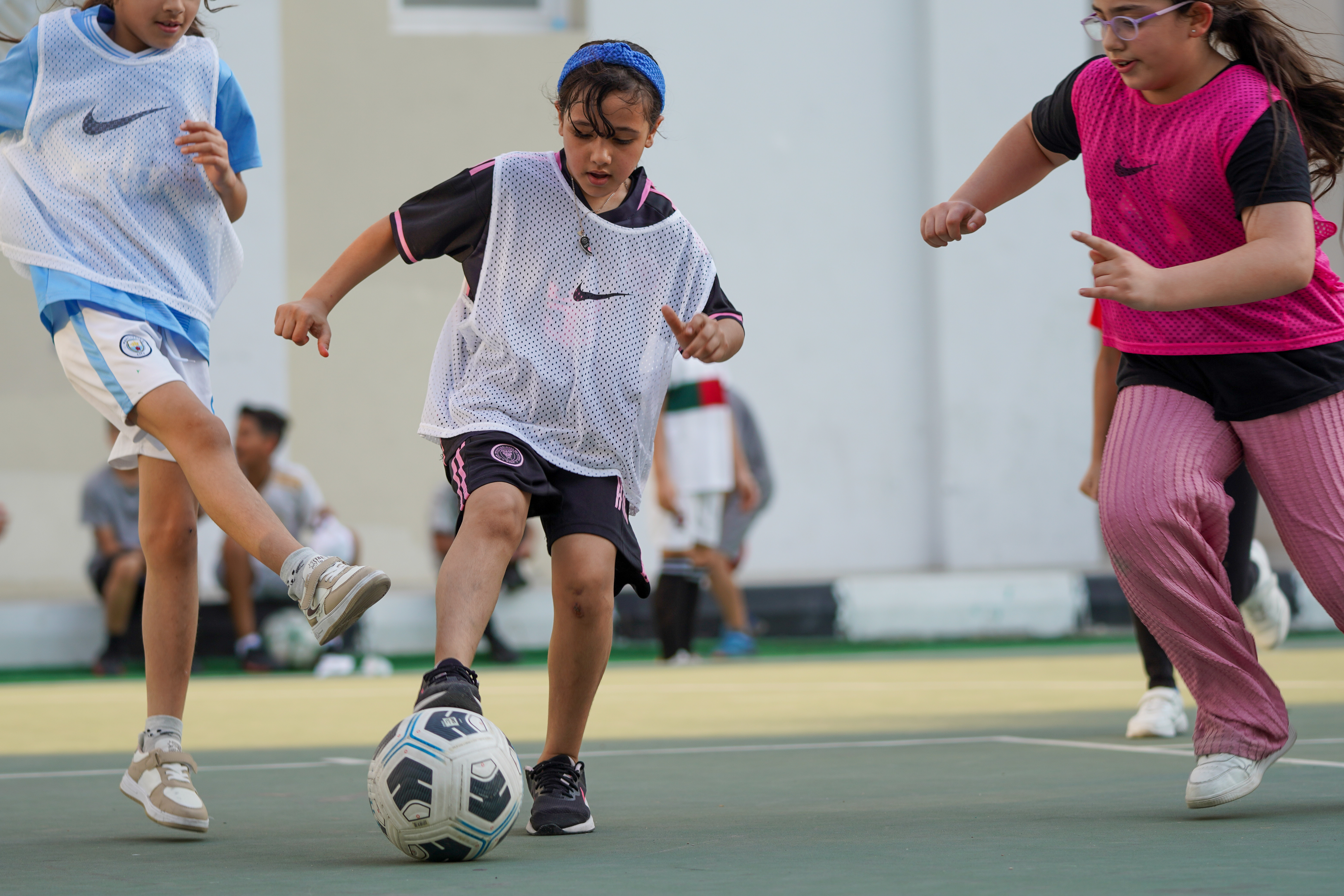 Football helps heal Palestinian children in Qatar