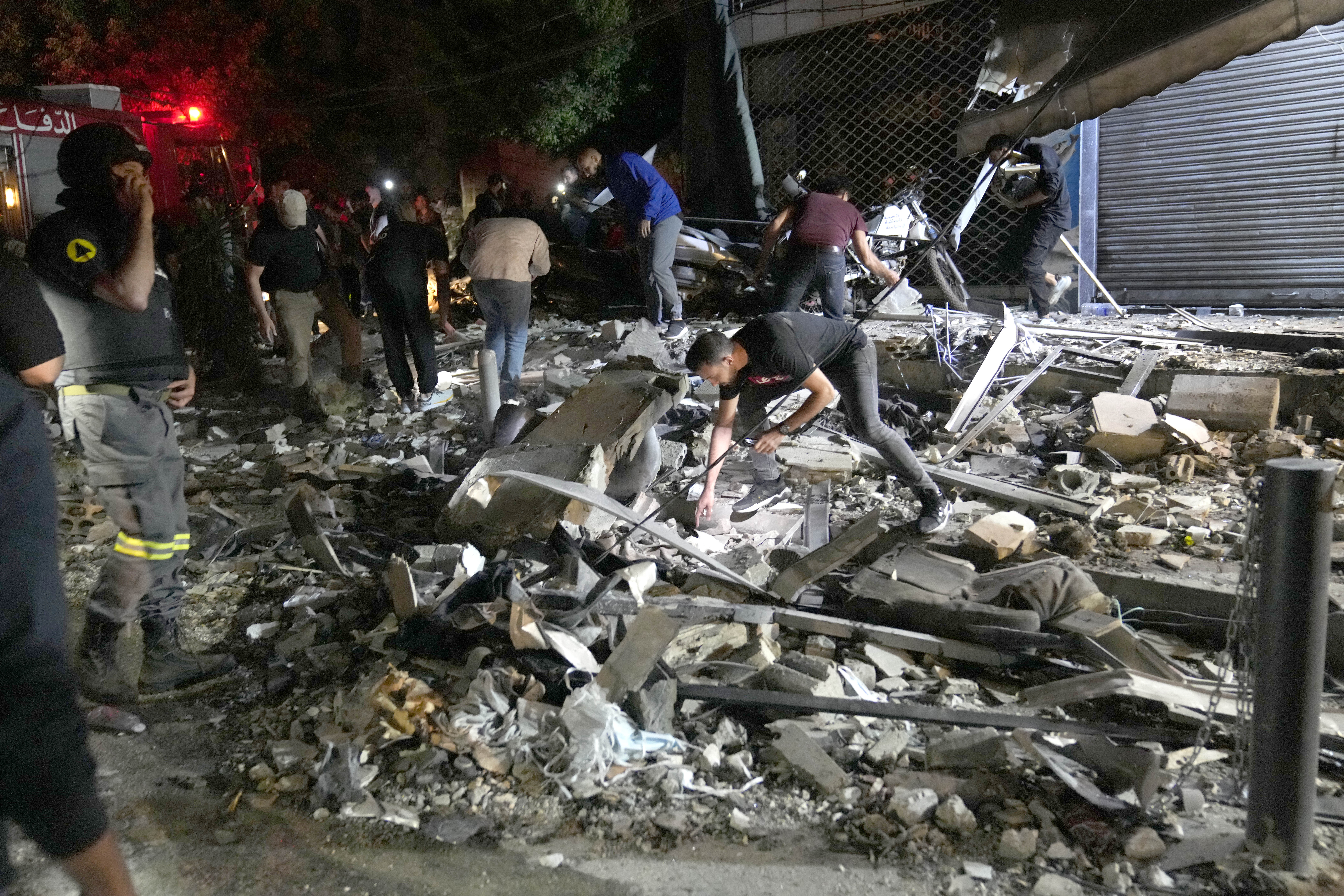 Israeli strike kills at least 6 in Beirut