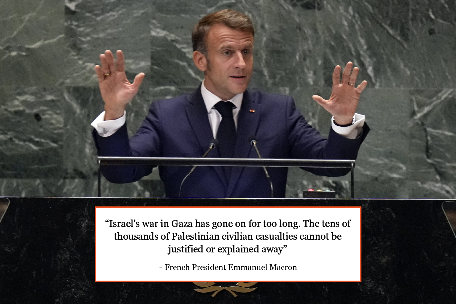 INTERACTIVE - UNGA Speeches on Gaza