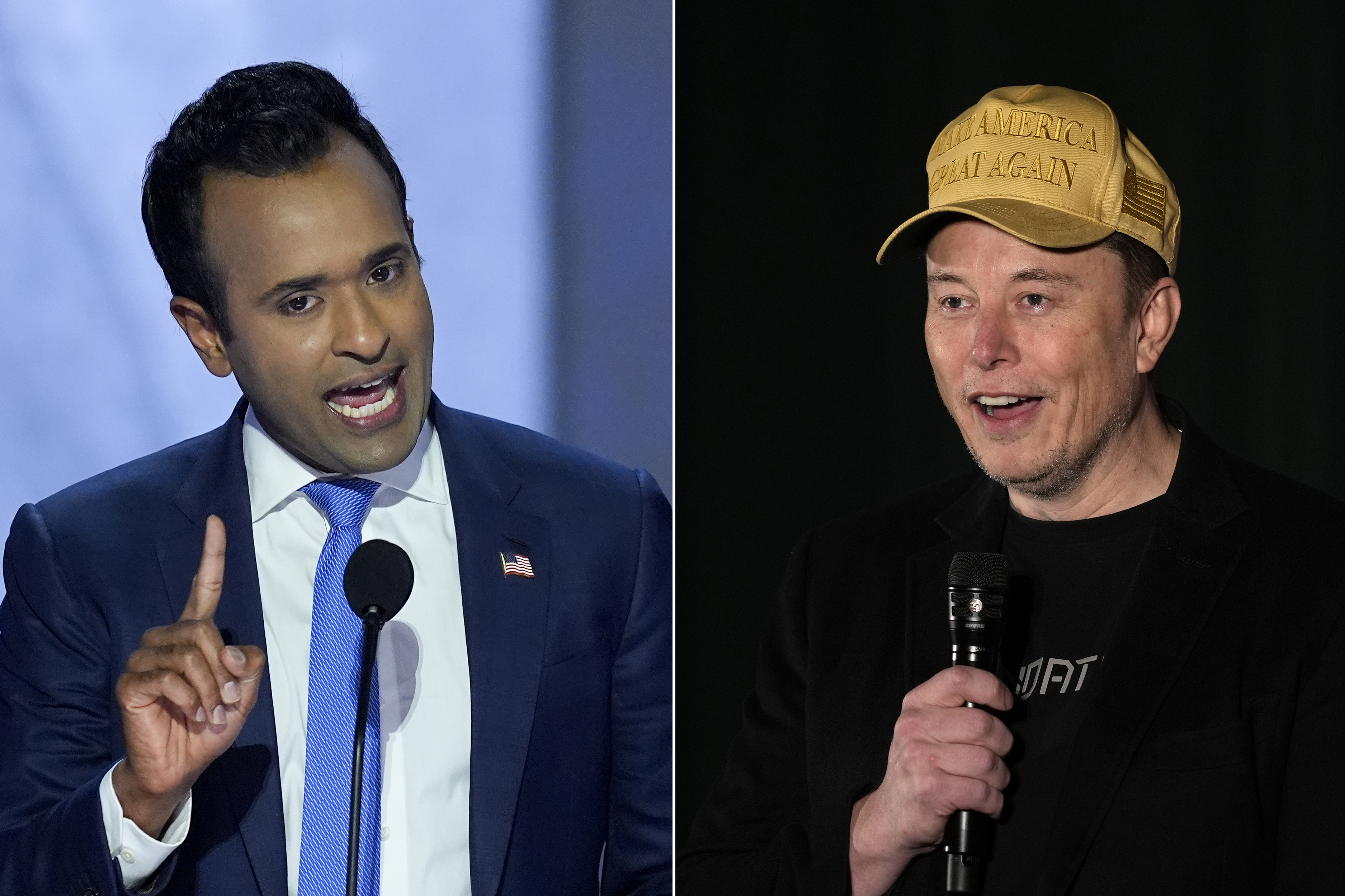 Vivek Ramaswamy and Elon Musk