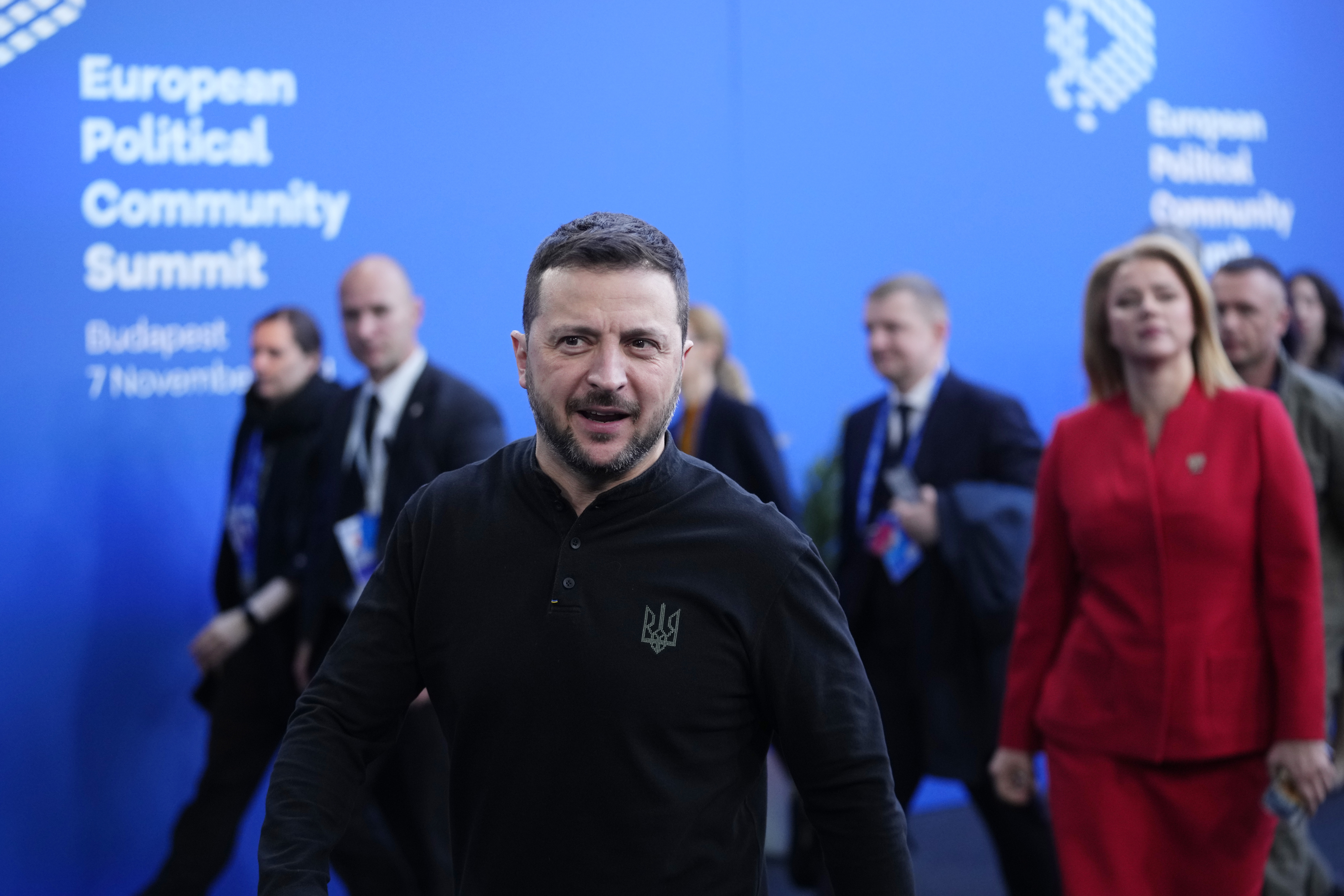 Ukraine's President Volodymyr Zelenskyy,