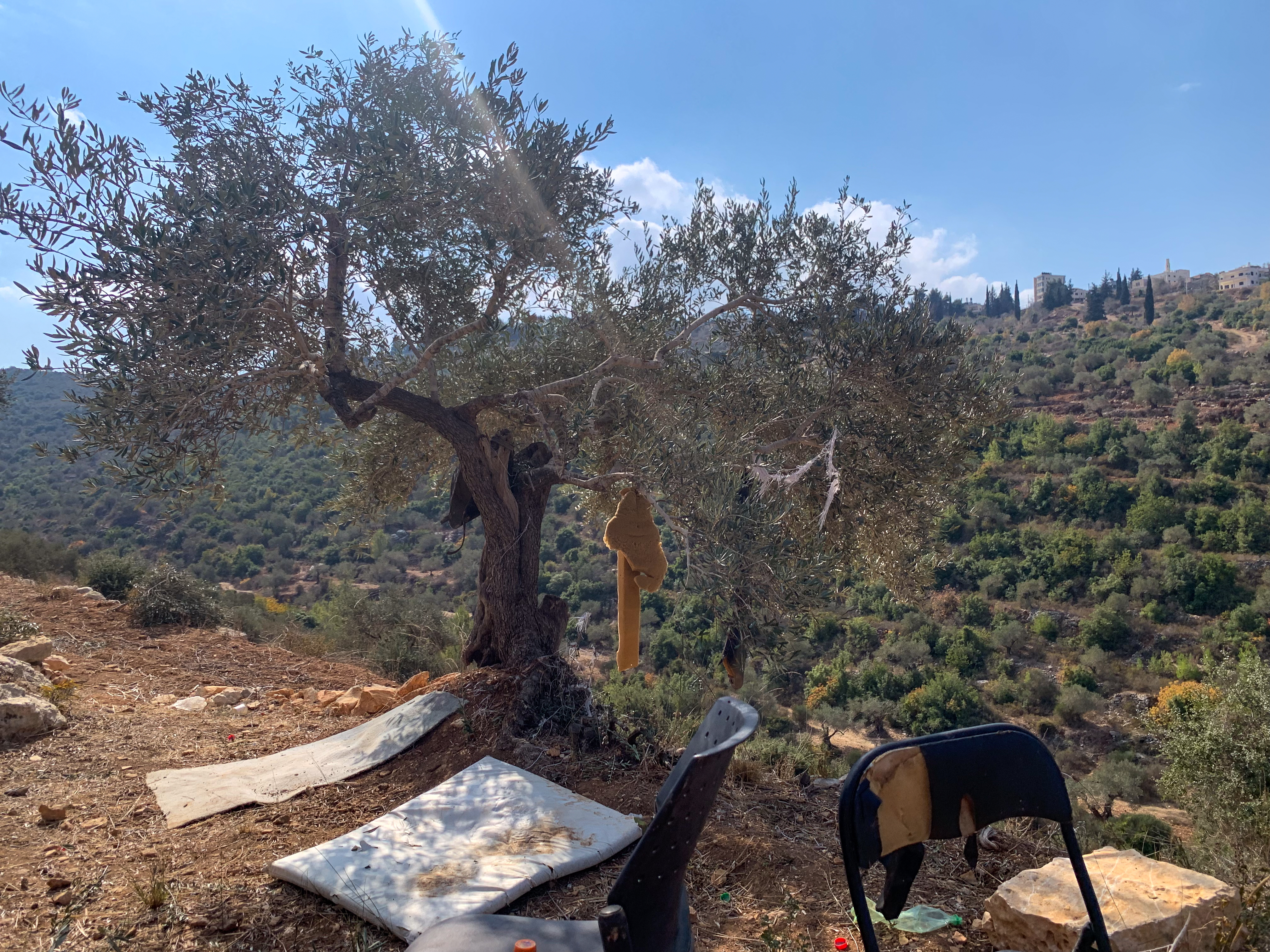 A view from the Tanatra family's land [Al Jazeera]