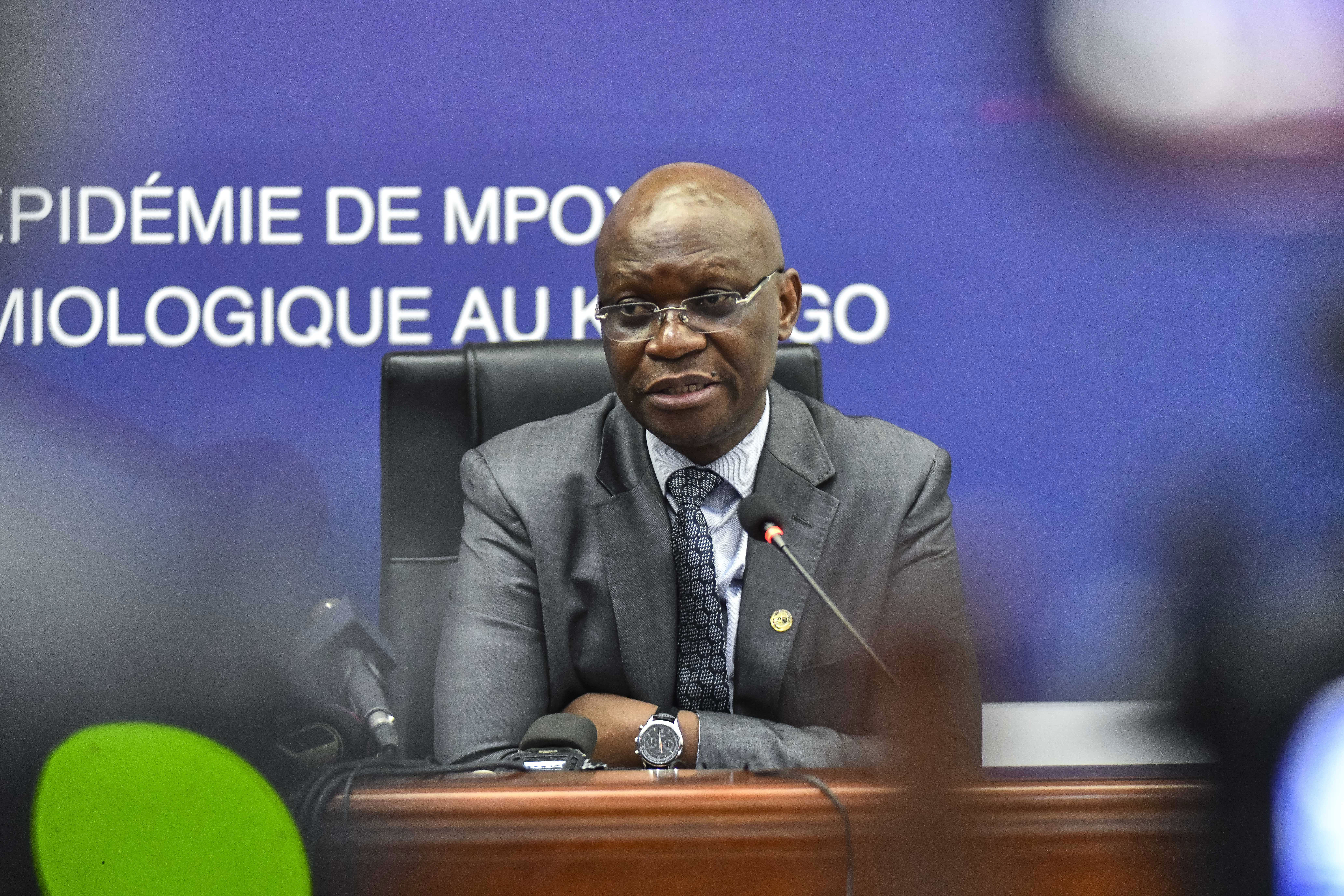 Congo's health minister Roger Kamba