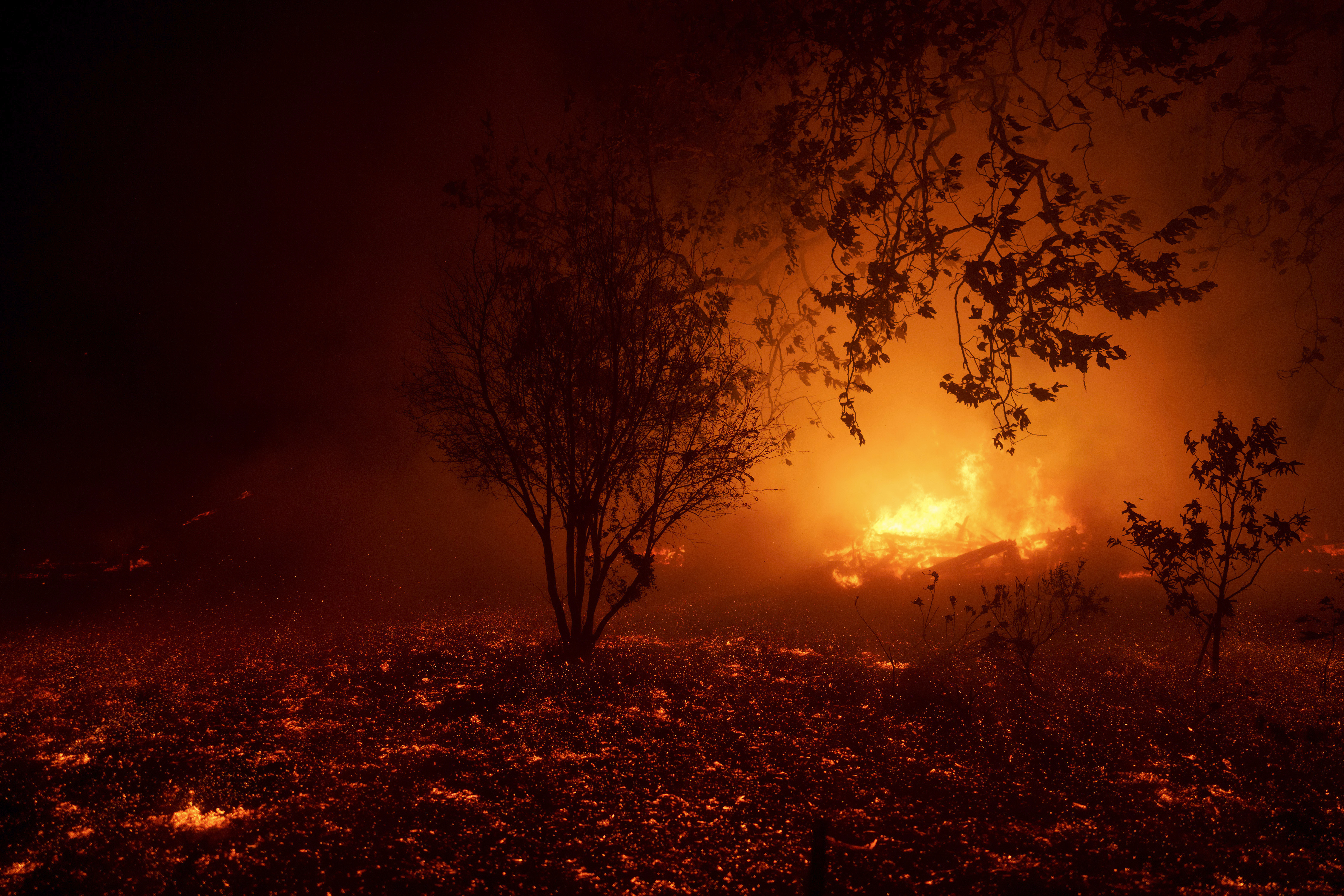 A wildfire in Malibu prompts evacuations as it burns near Pepperdine University