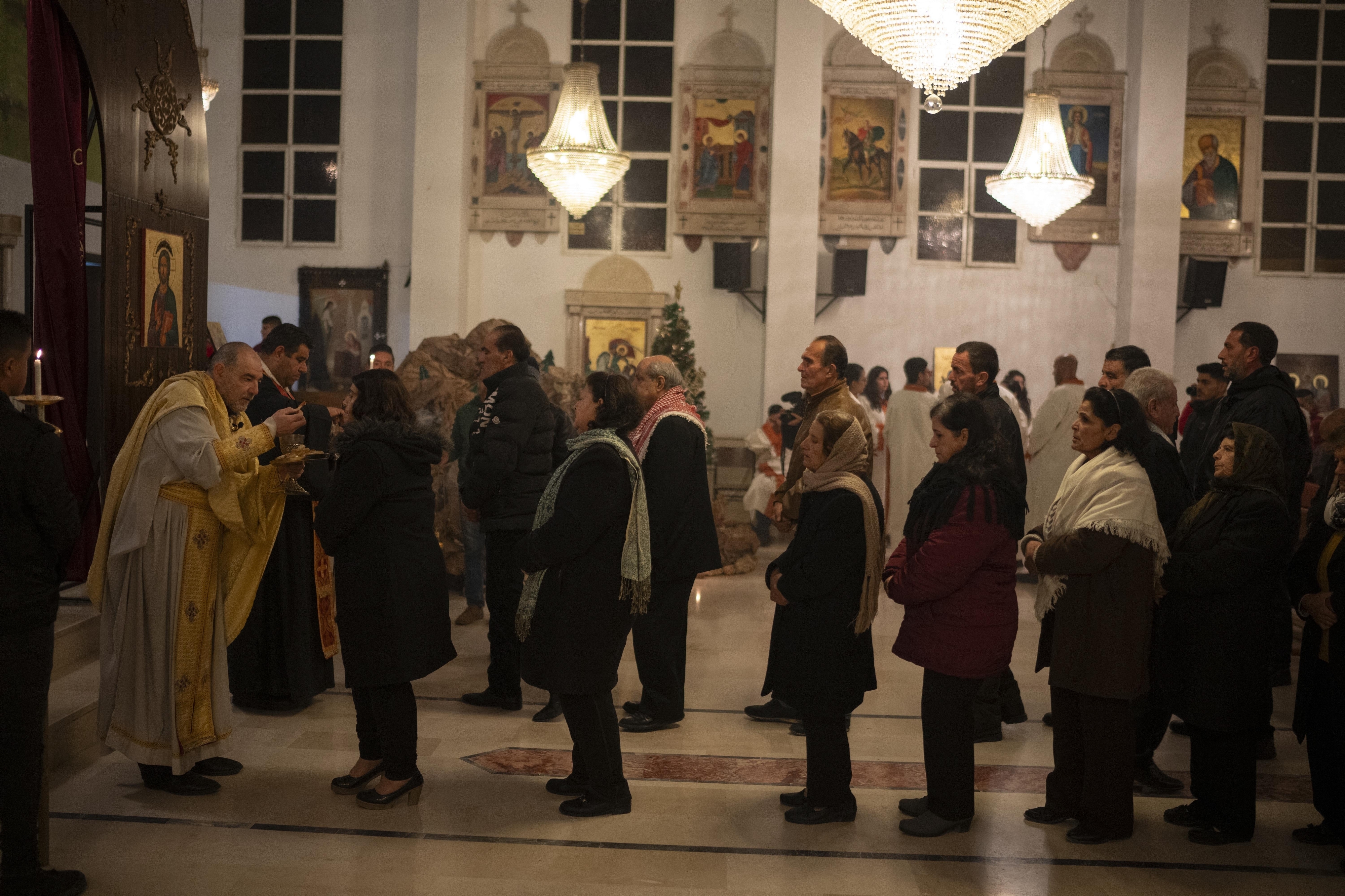 Syrians come together for rare moment of joy