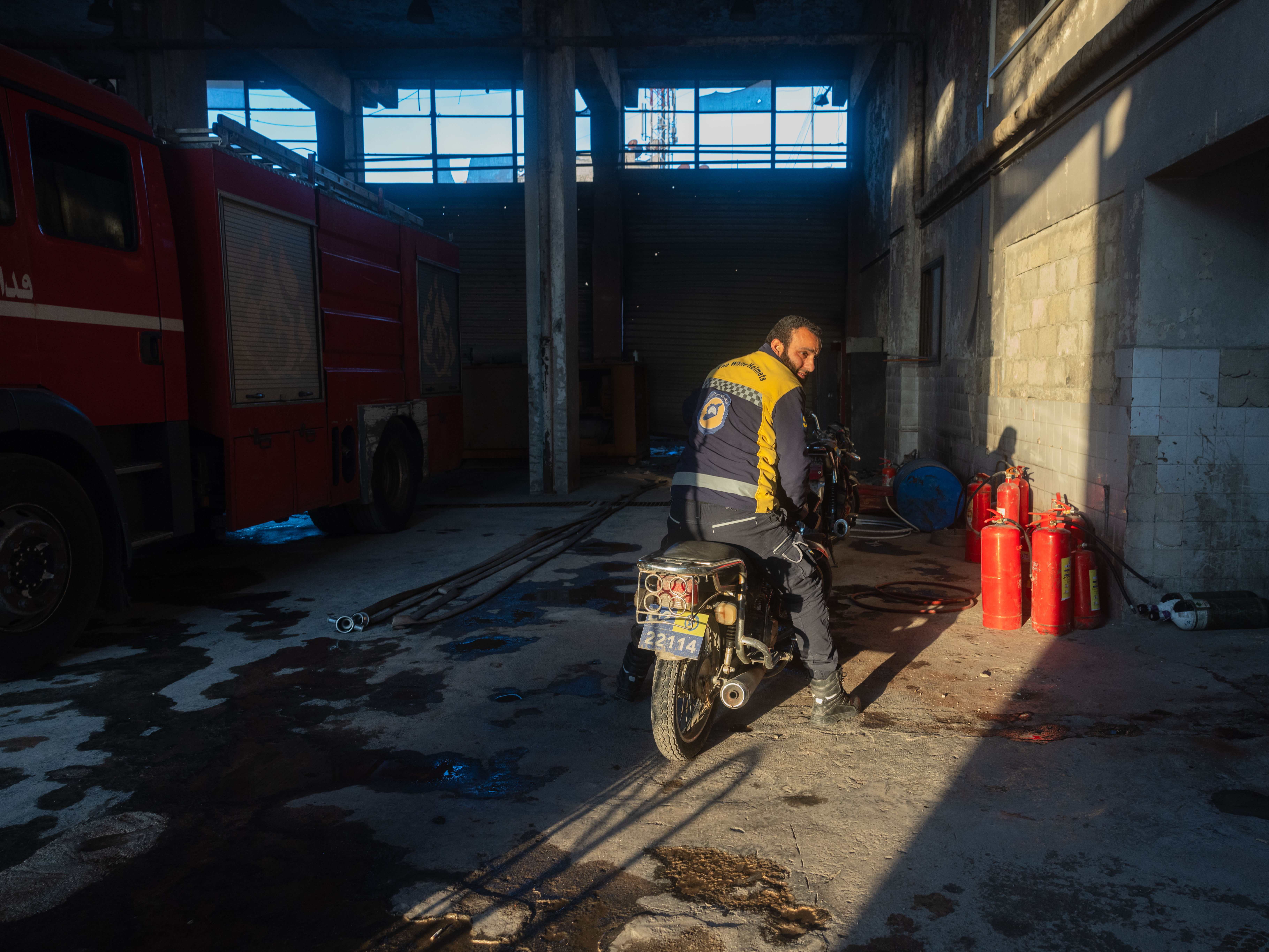 White Helmets in Aleppo