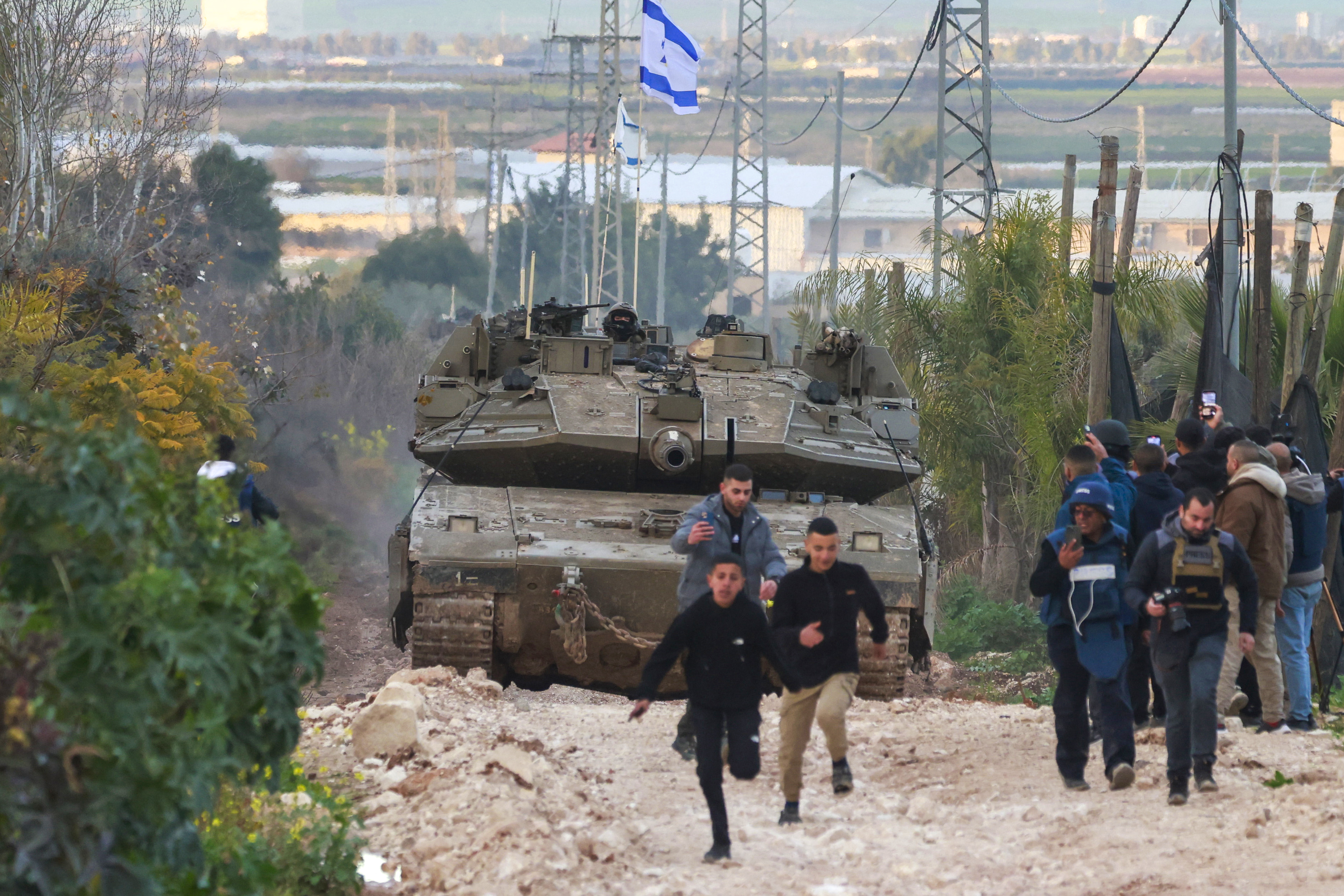 Israel sends tanks into West Bank for first time in decades