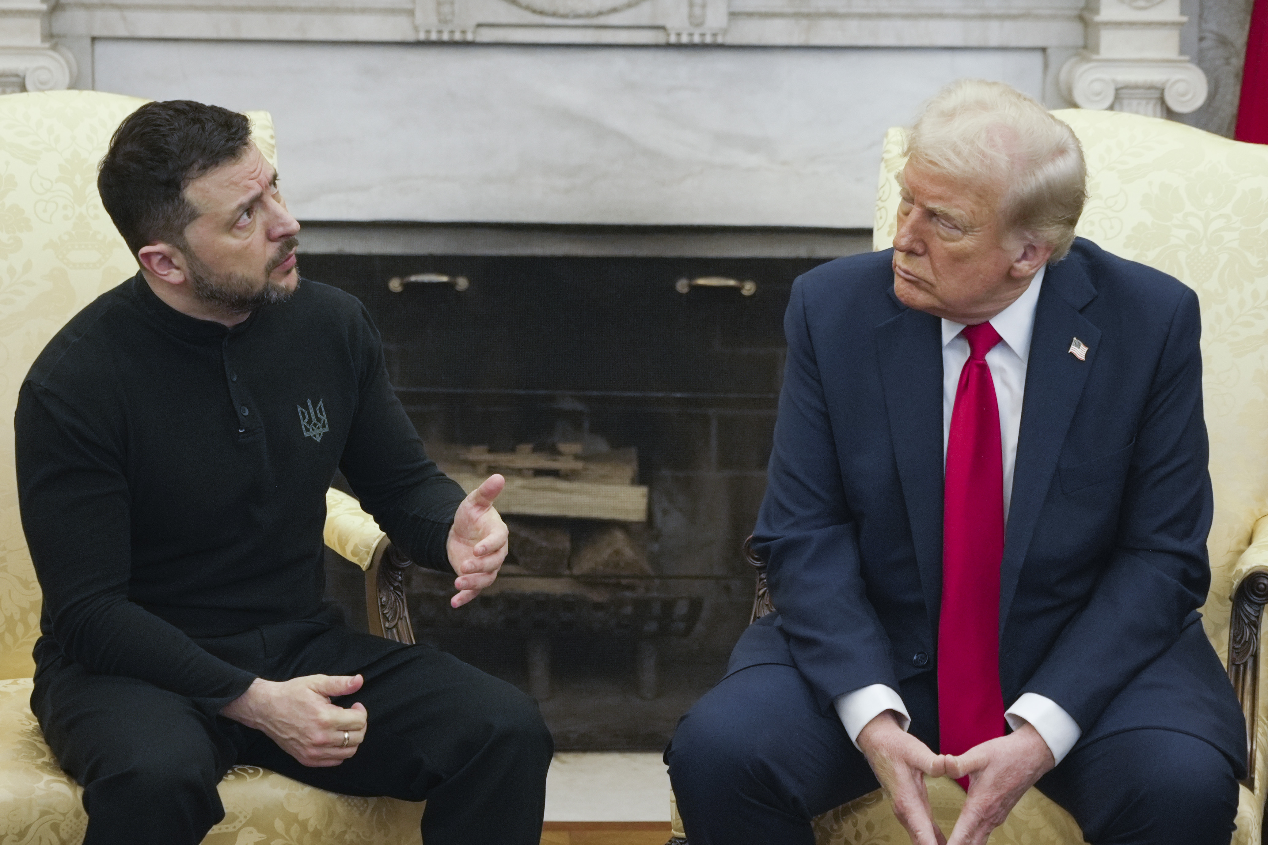Trump and Zelenskyy