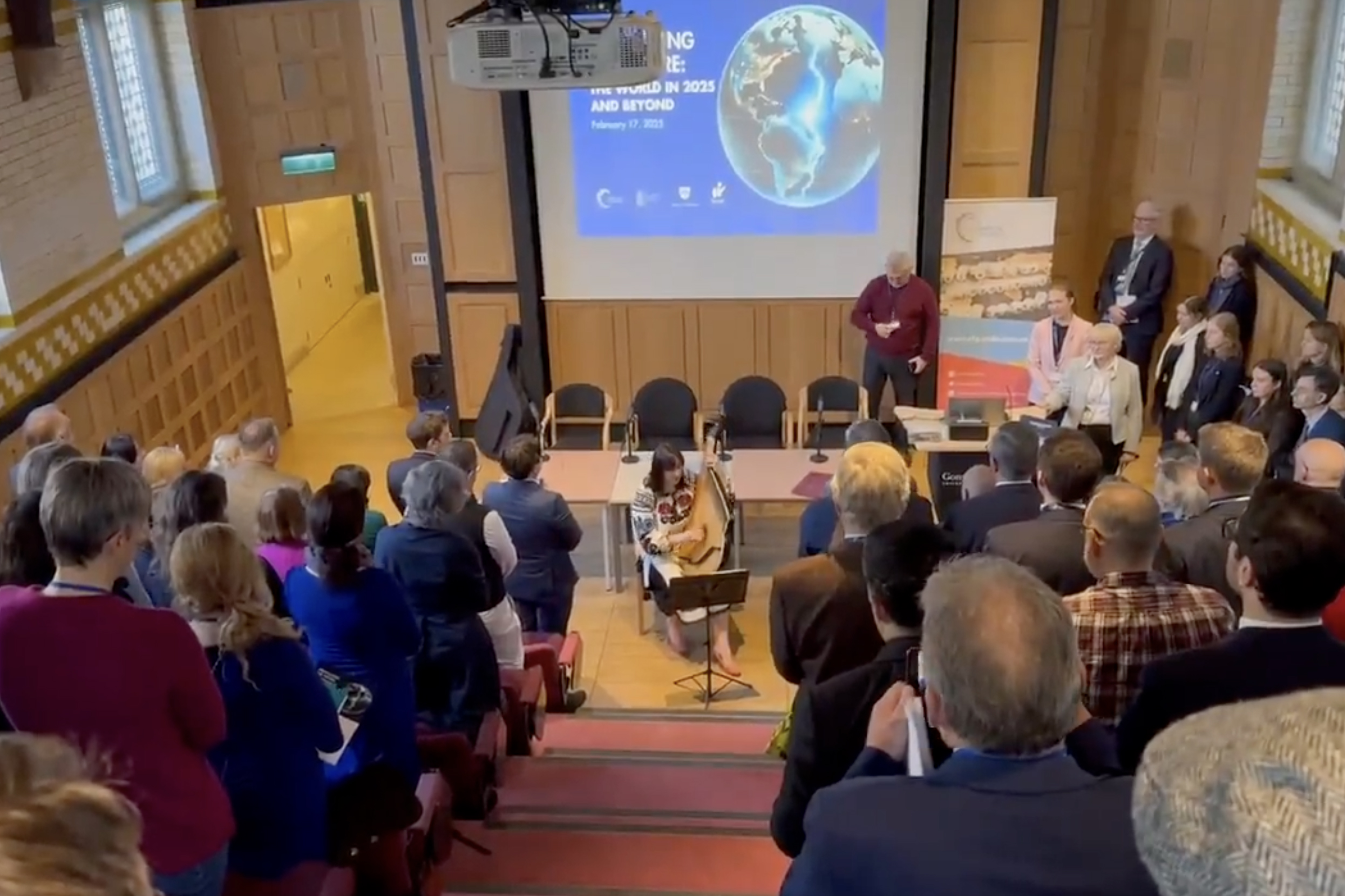 The opening of Firewalling the Future, a conference on the future of Ukraine organised by the Cambridge University Centre for Geopolitics