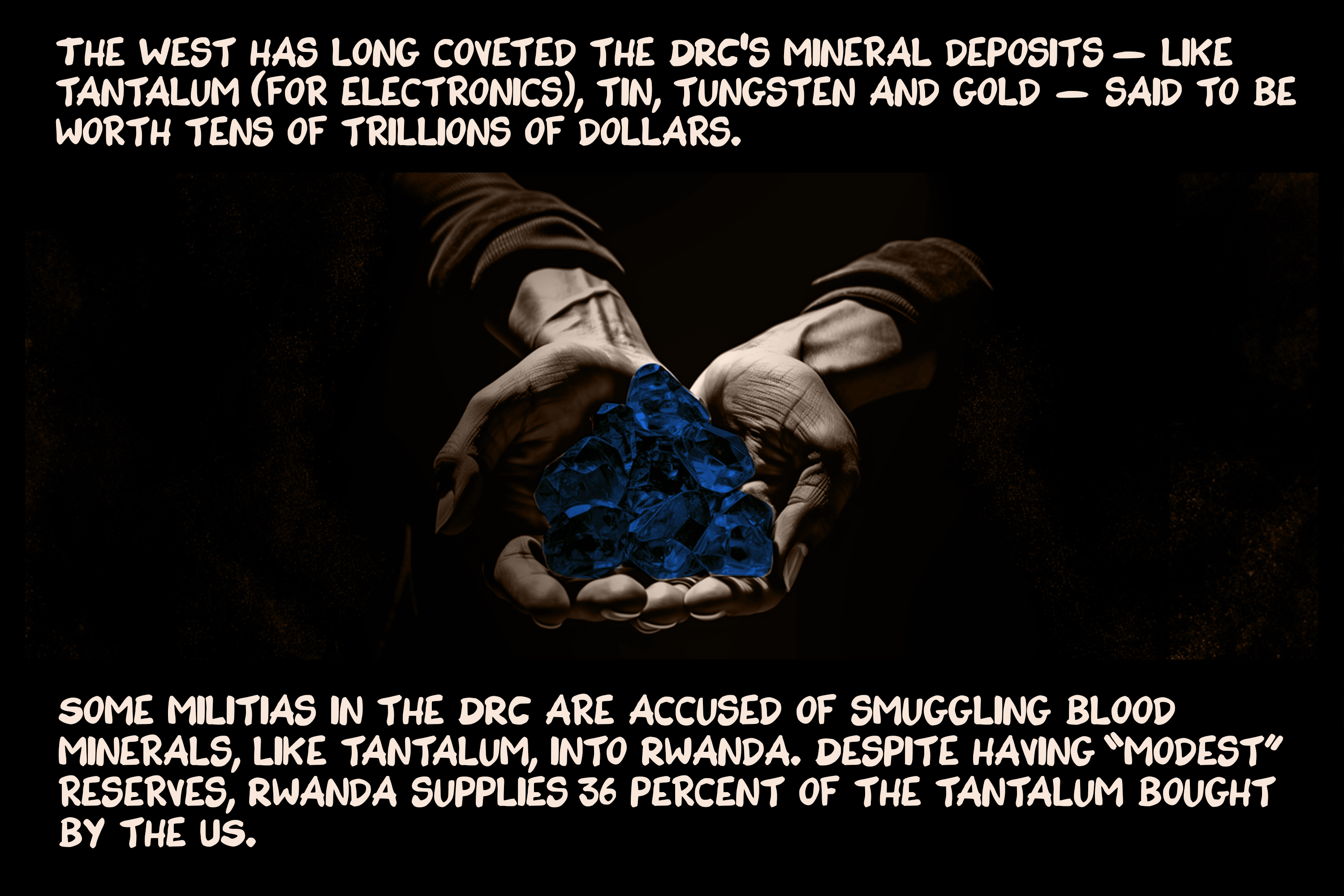 DRC fights to end trade in “blood minerals”