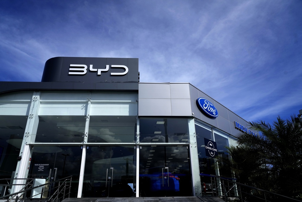 a BYD dealership
