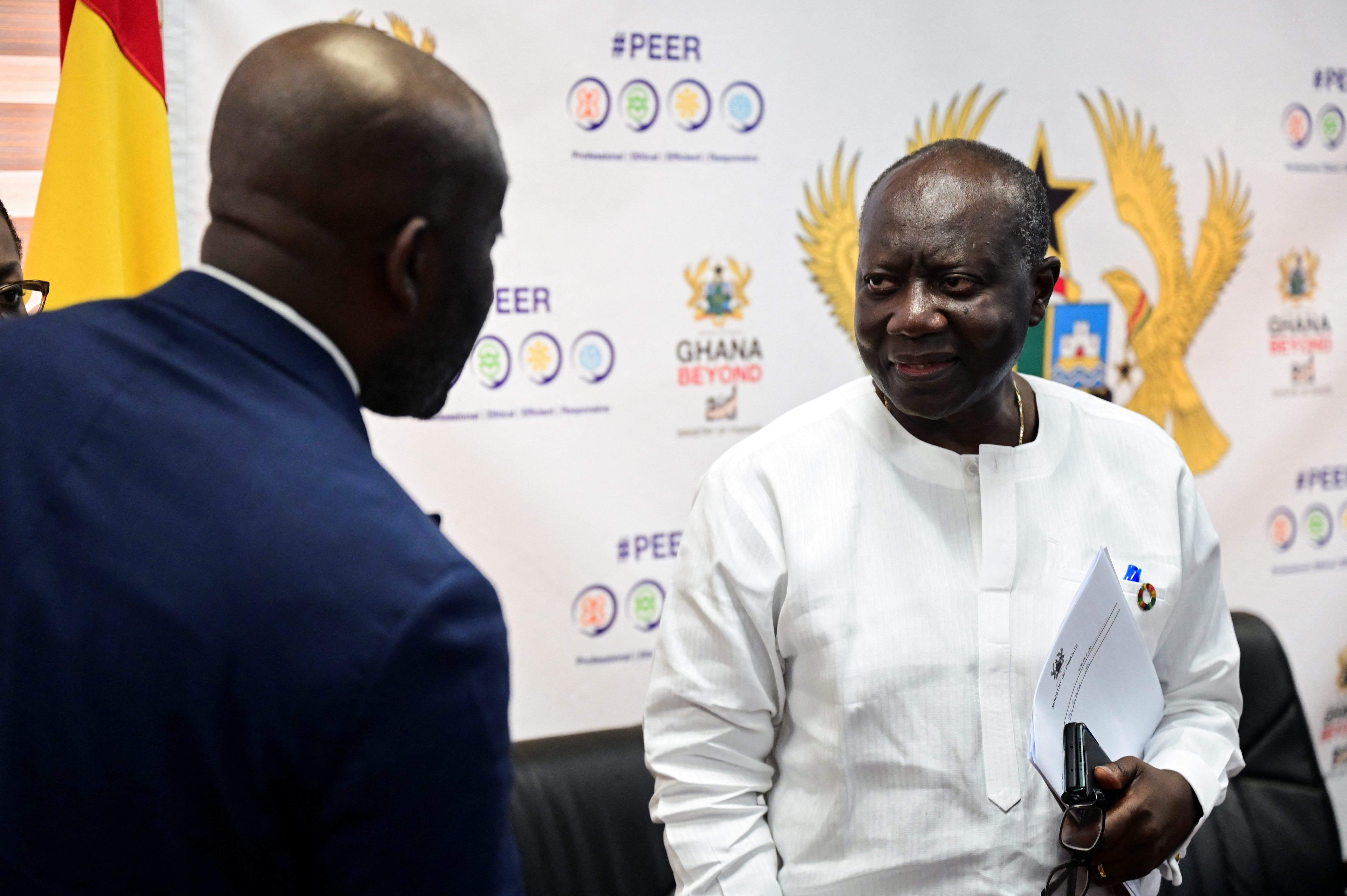 Ghana's former finance minister Ken Ofori-Atta