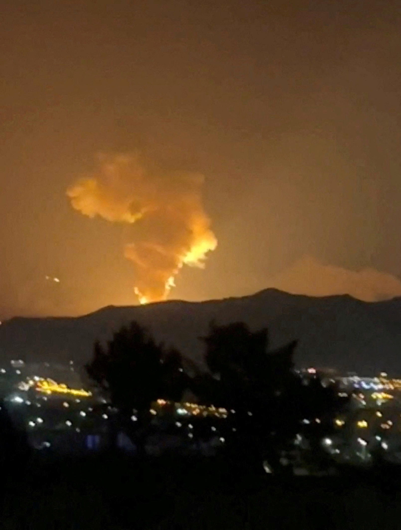 Smoke rises in the direction of Khojir complex as the Israel-Iran air war continues, in Tehran, Iran June 18, 2025, in this screen grab obtained from a social media video. Social Media/via REUTERS THIS IMAGE HAS BEEN SUPPLIED BY A THIRD PARTY. NO RESALES. NO ARCHIVES. NEWS USE ONLY