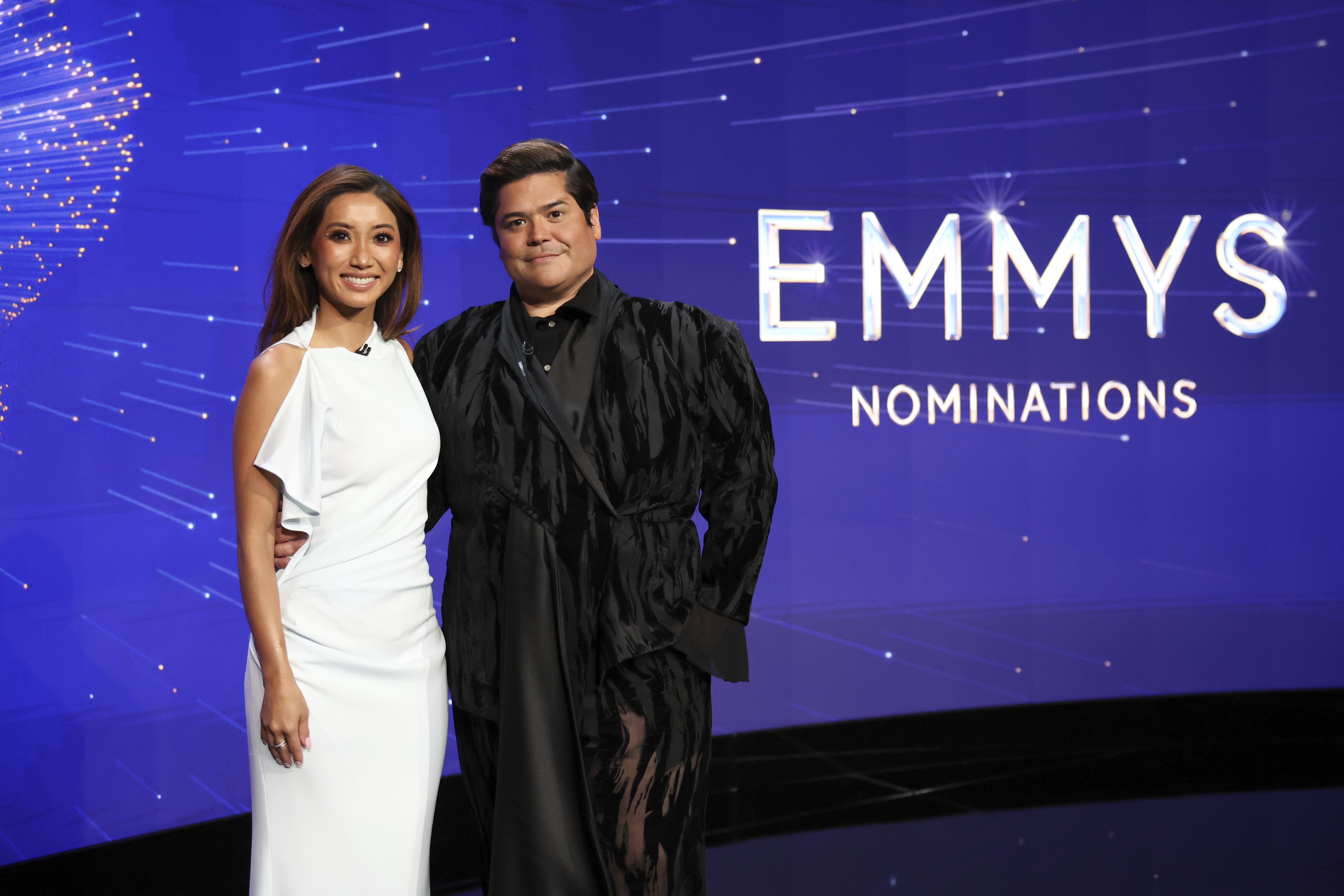 Harvey Guillén and Brenda Song present the 77th Emmy Awards Nominations Announcements