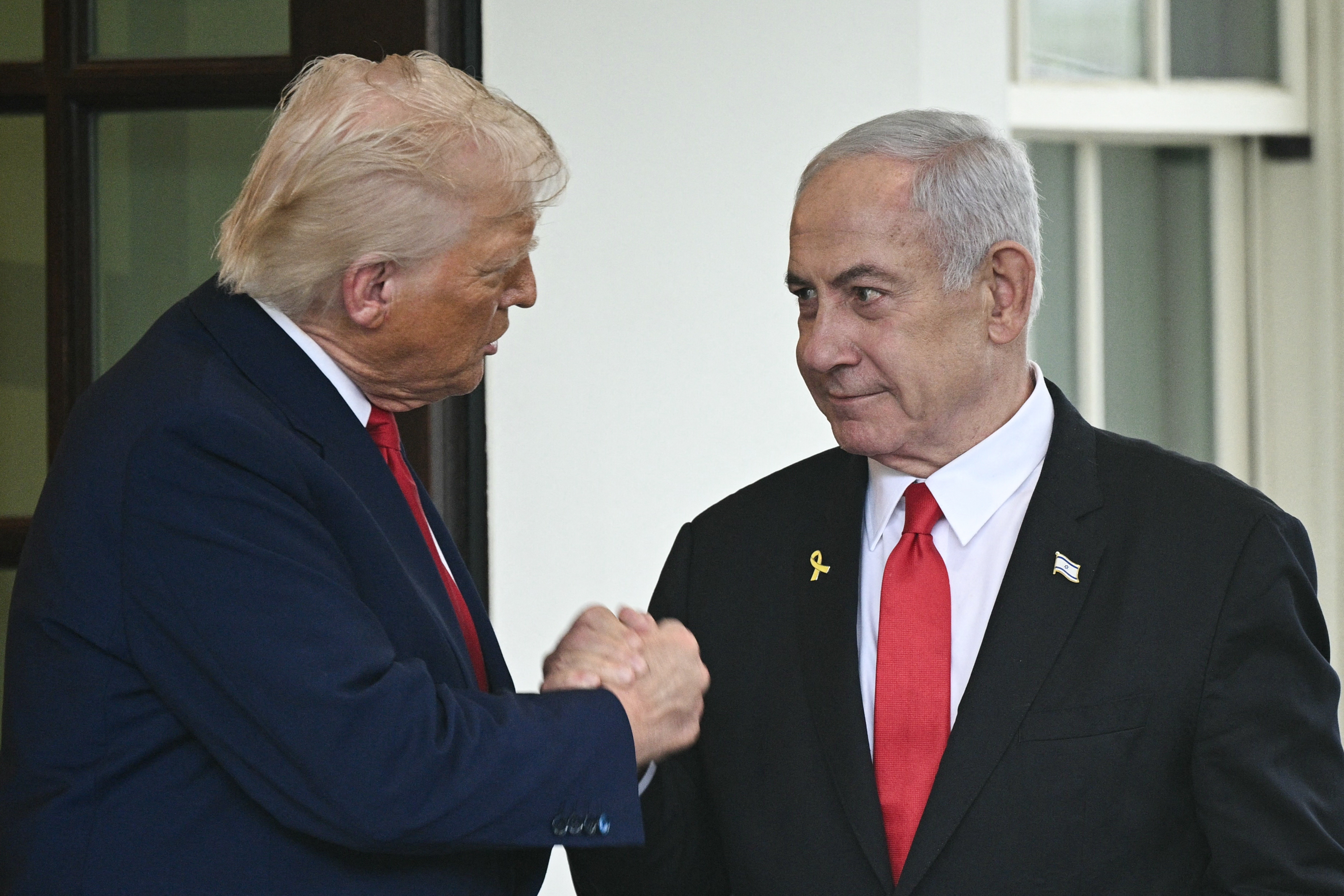 US President Donald Trump and Israeli Prime Minister Benjamin Netanyahu