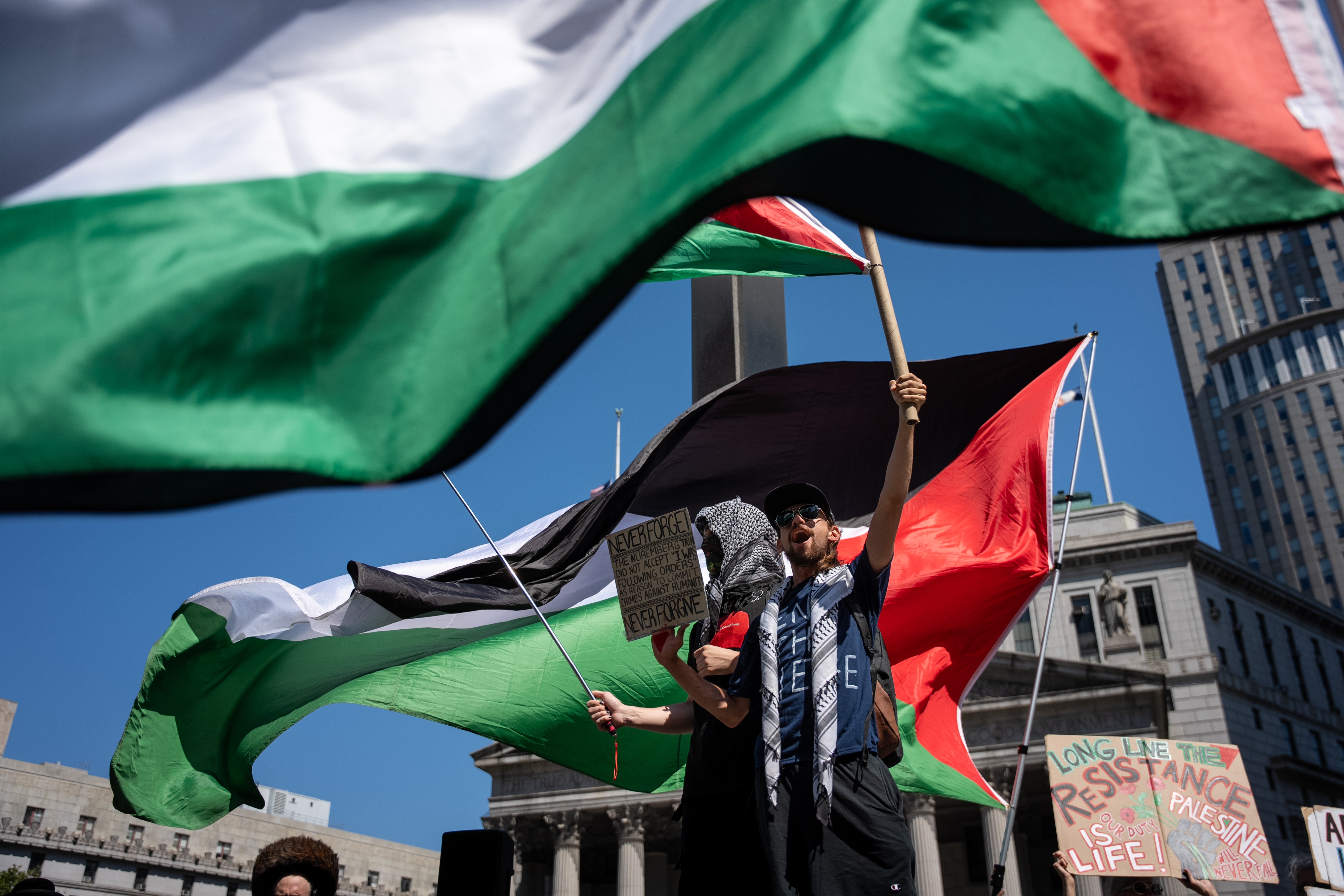 Global rallies demand end to Israel's war on Gaza and unrestricted aid
