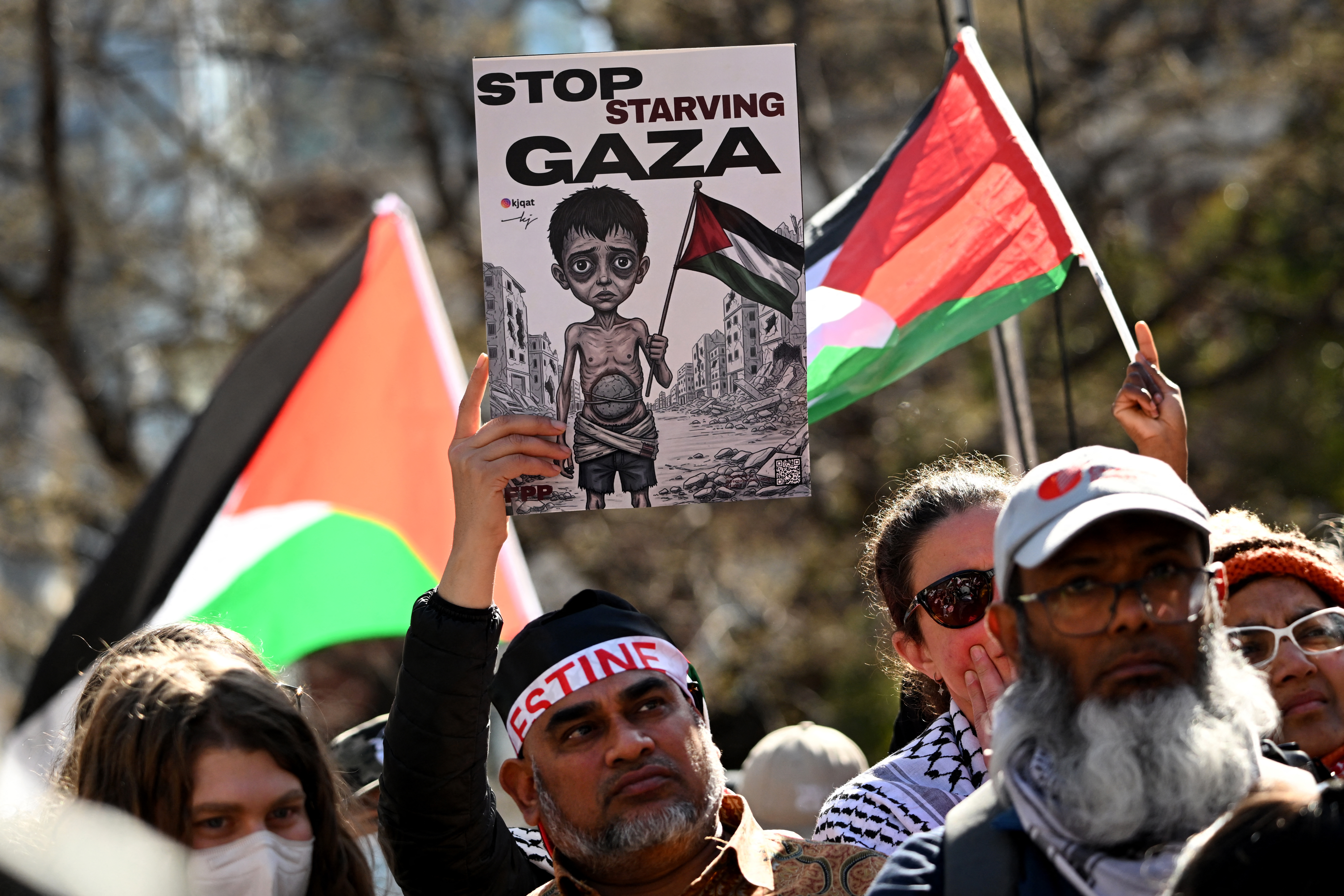 Widespread protests held in Australia to support Palestinians