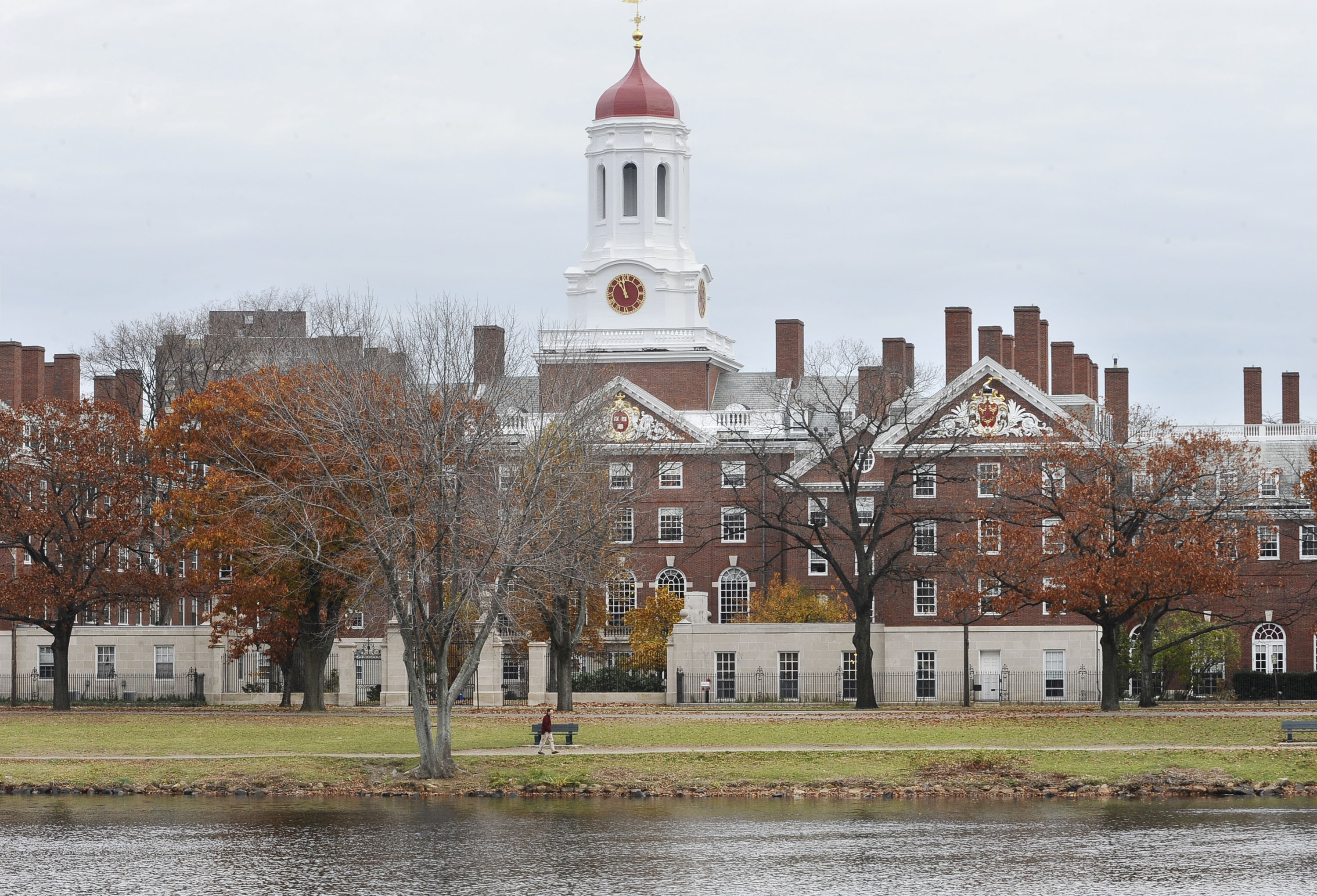 A view of Harvard University.