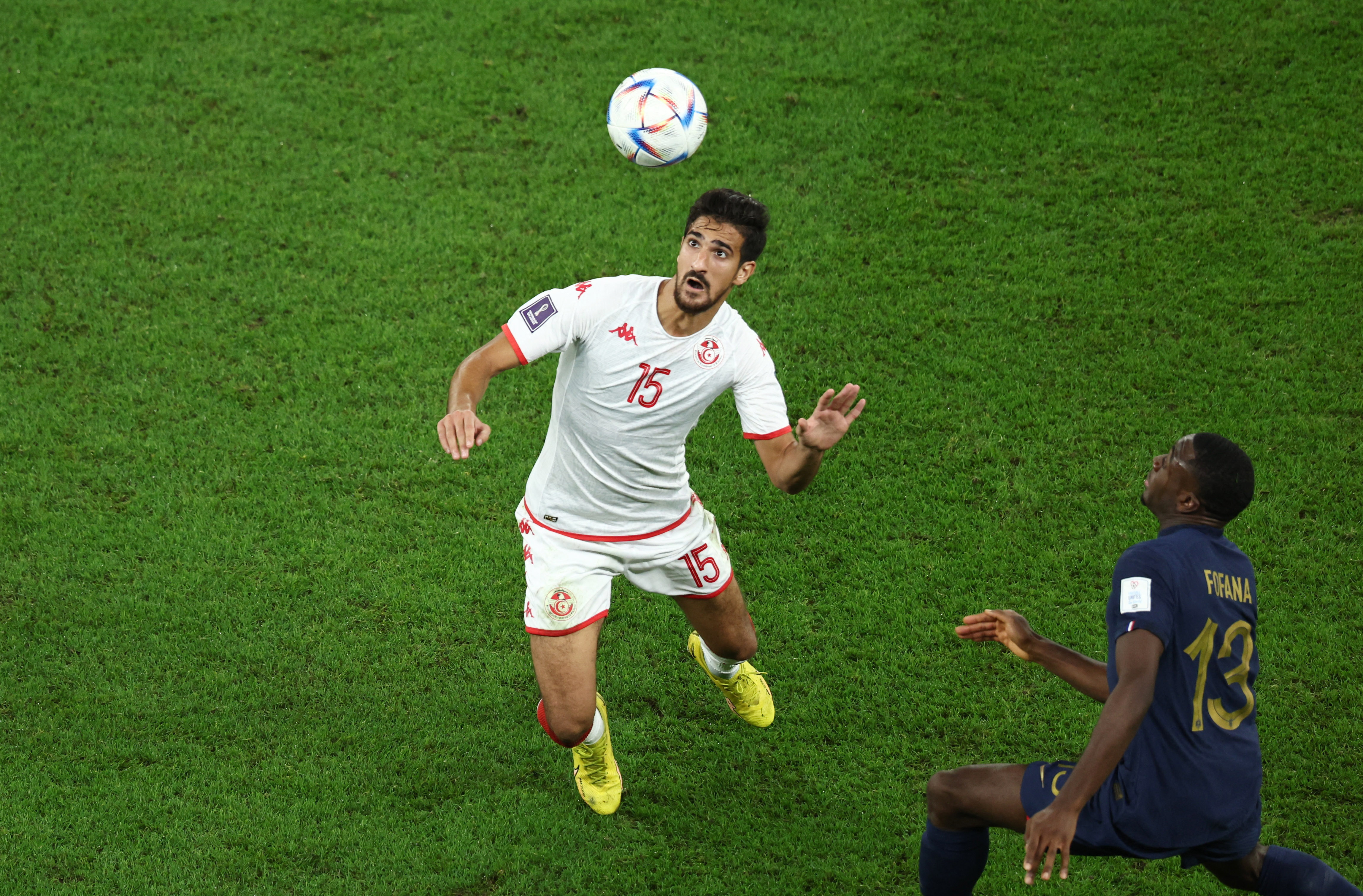 Mohamed Ben Romdhane in action.