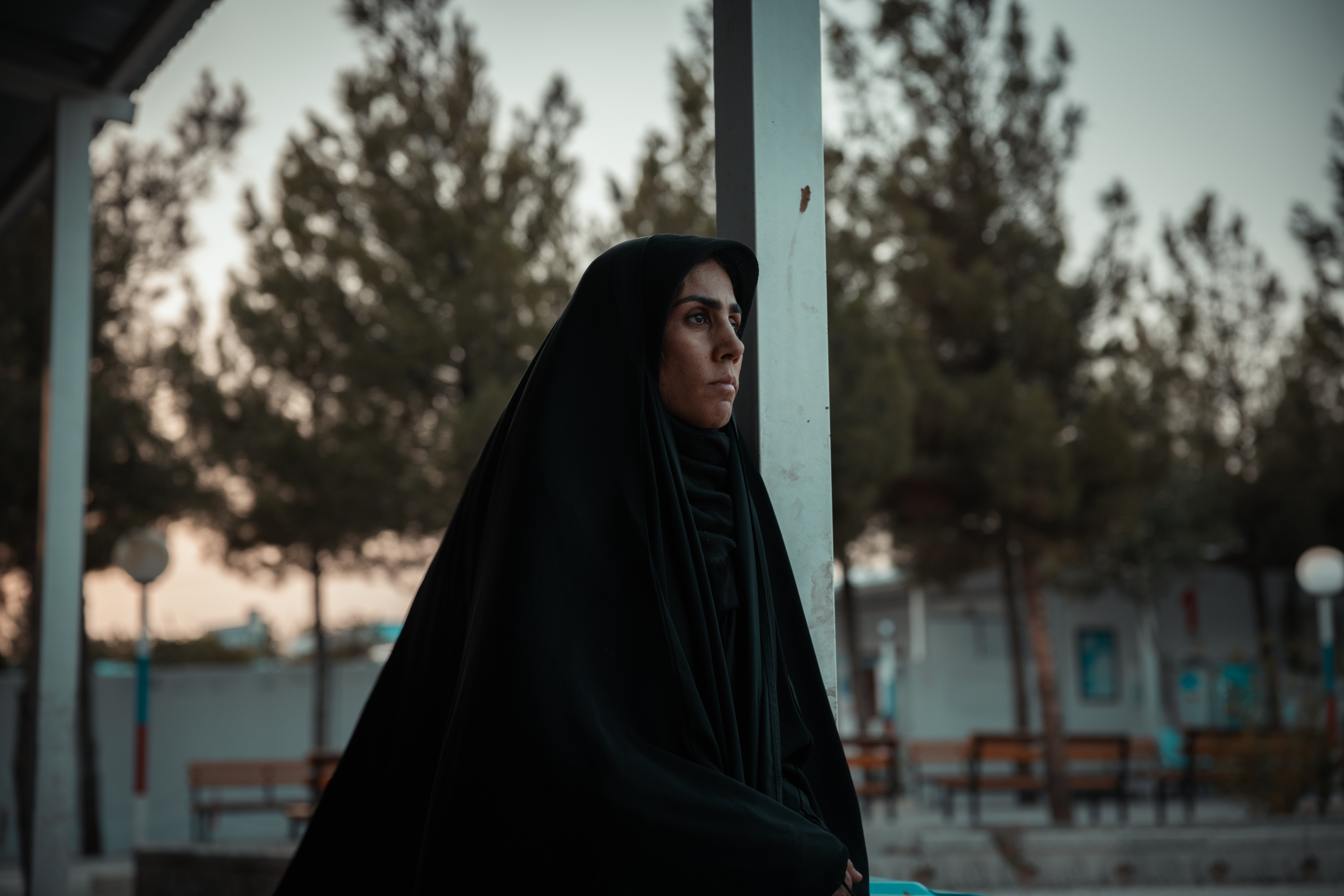 Maryam, 30, a widow recently returned from Iran, is now staying at IOM’s transit centre in Herat with her sons.