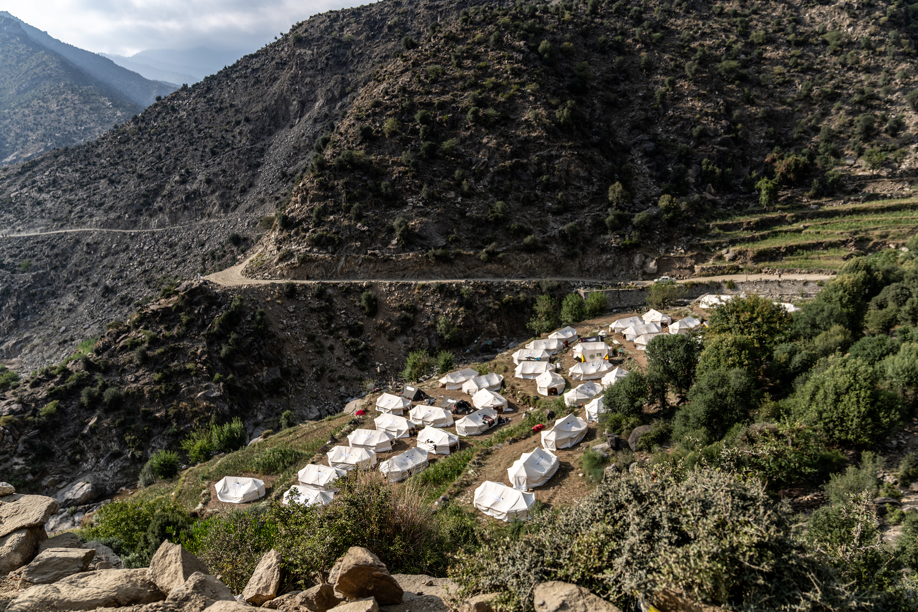 The United Nations estimates that half a million people have been affected across eastern Afghanistan.