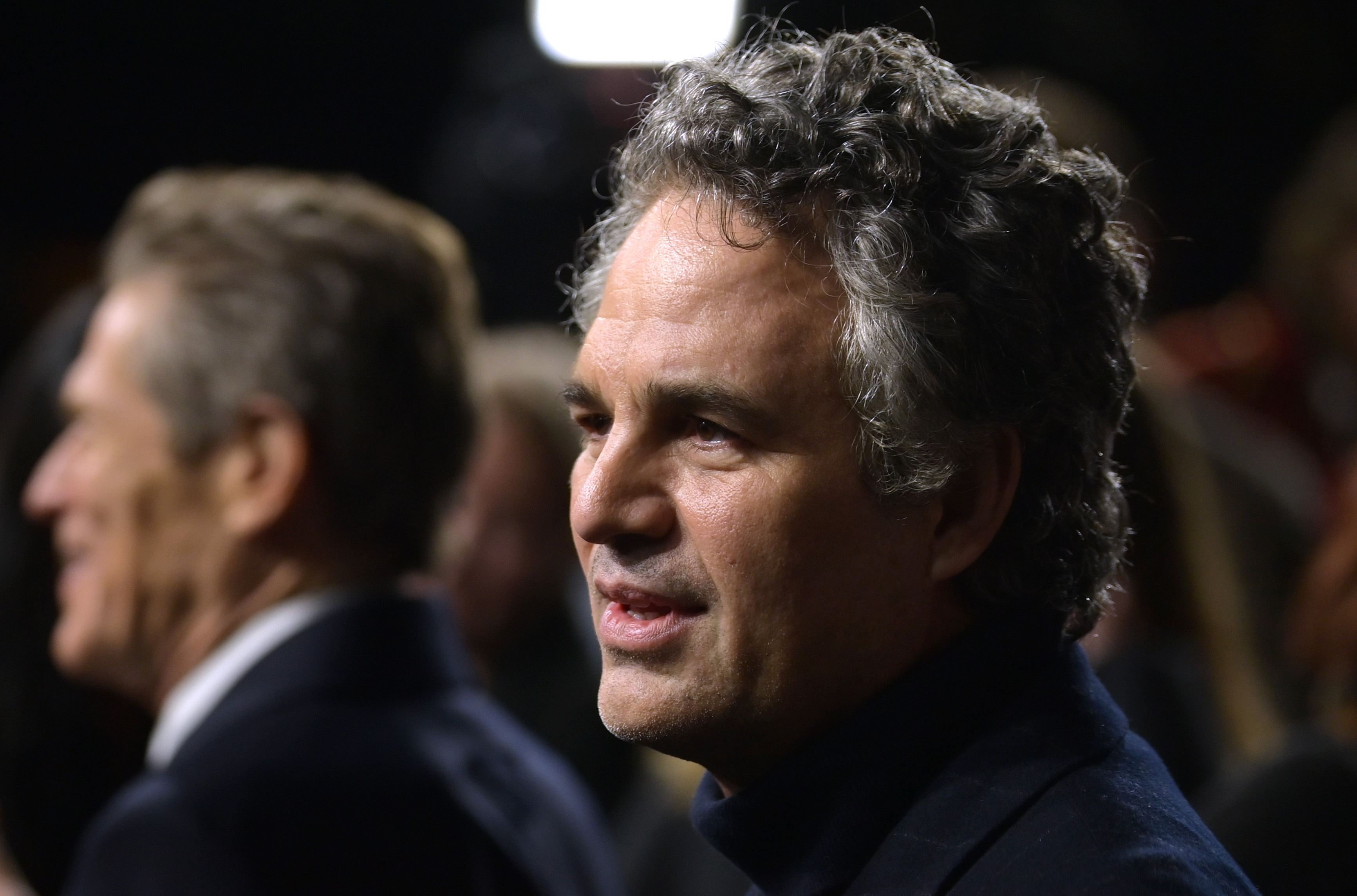 LONDON, ENGLAND - DECEMBER 14: Mark Ruffalo attends the UK Gala Screening of Searchlight Pictures' 'Poor Things' at the Barbican Centre in London, on December 14, 2023. (Photo by Eamonn M. McCormack/Getty Images for Walt Disney Studios Motion Pictures UK)