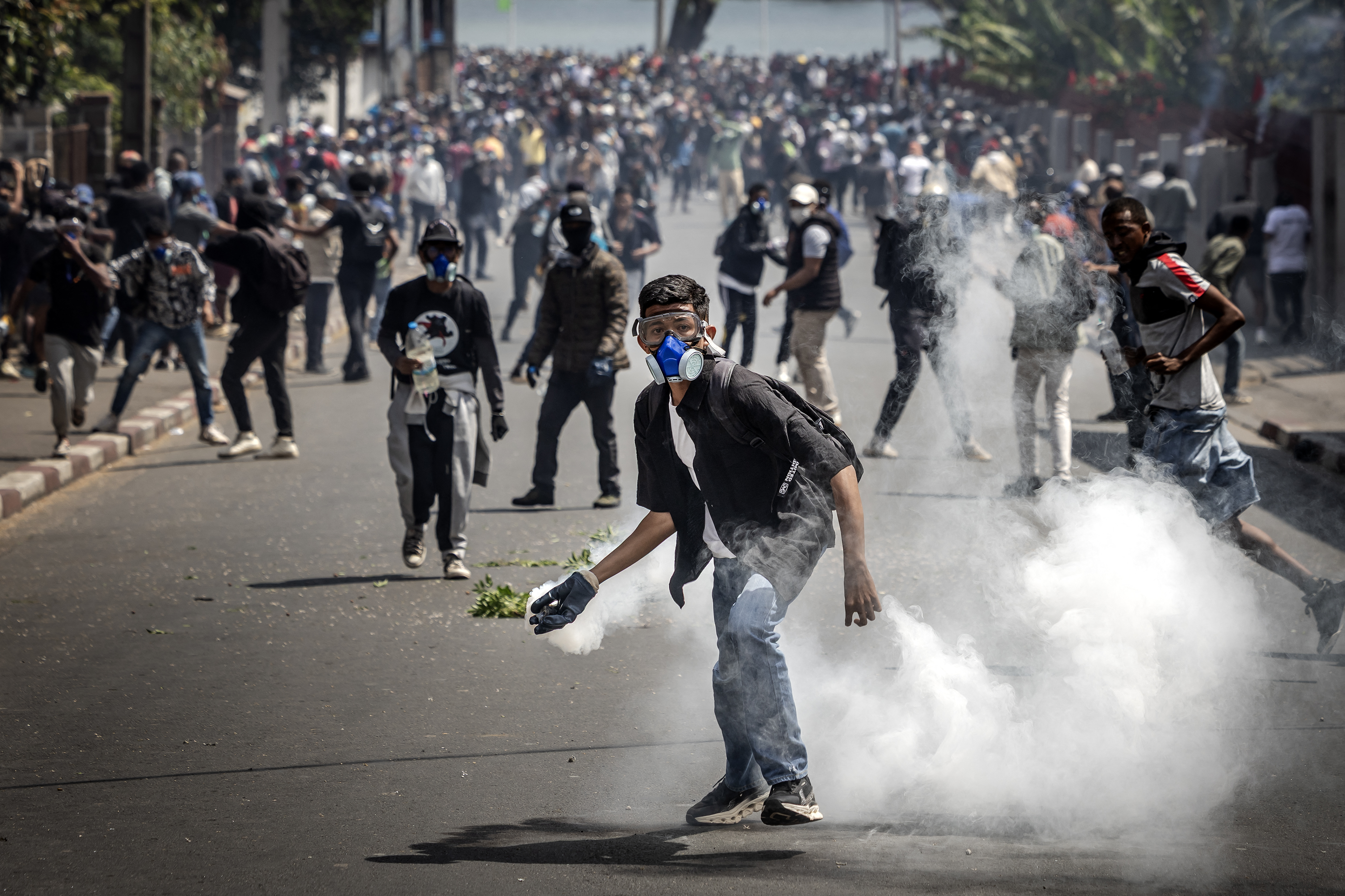 Madagascar soldiers join protesters in Antananarivo