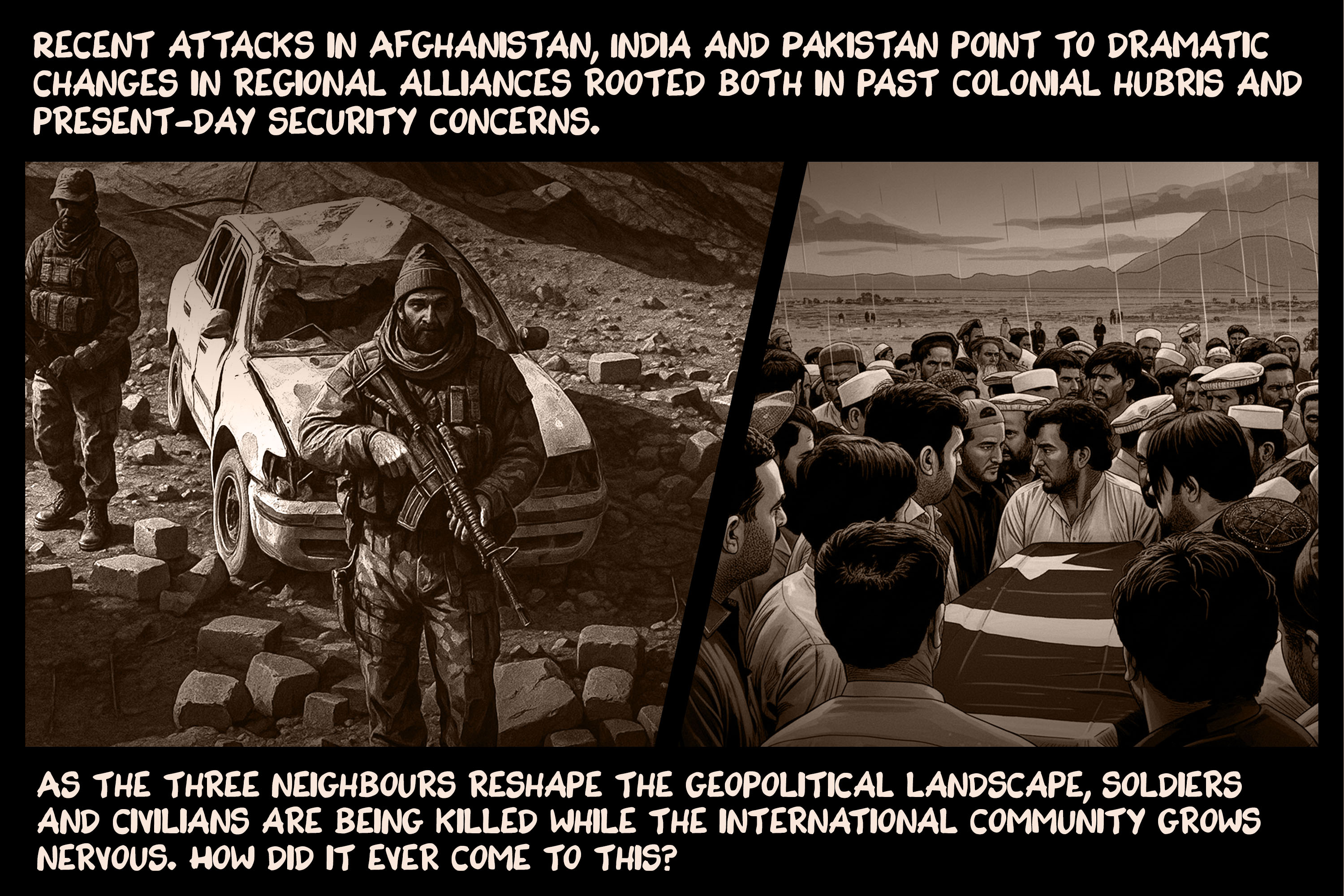 Afghanistan, India and Pakistan: A trinity of troubles