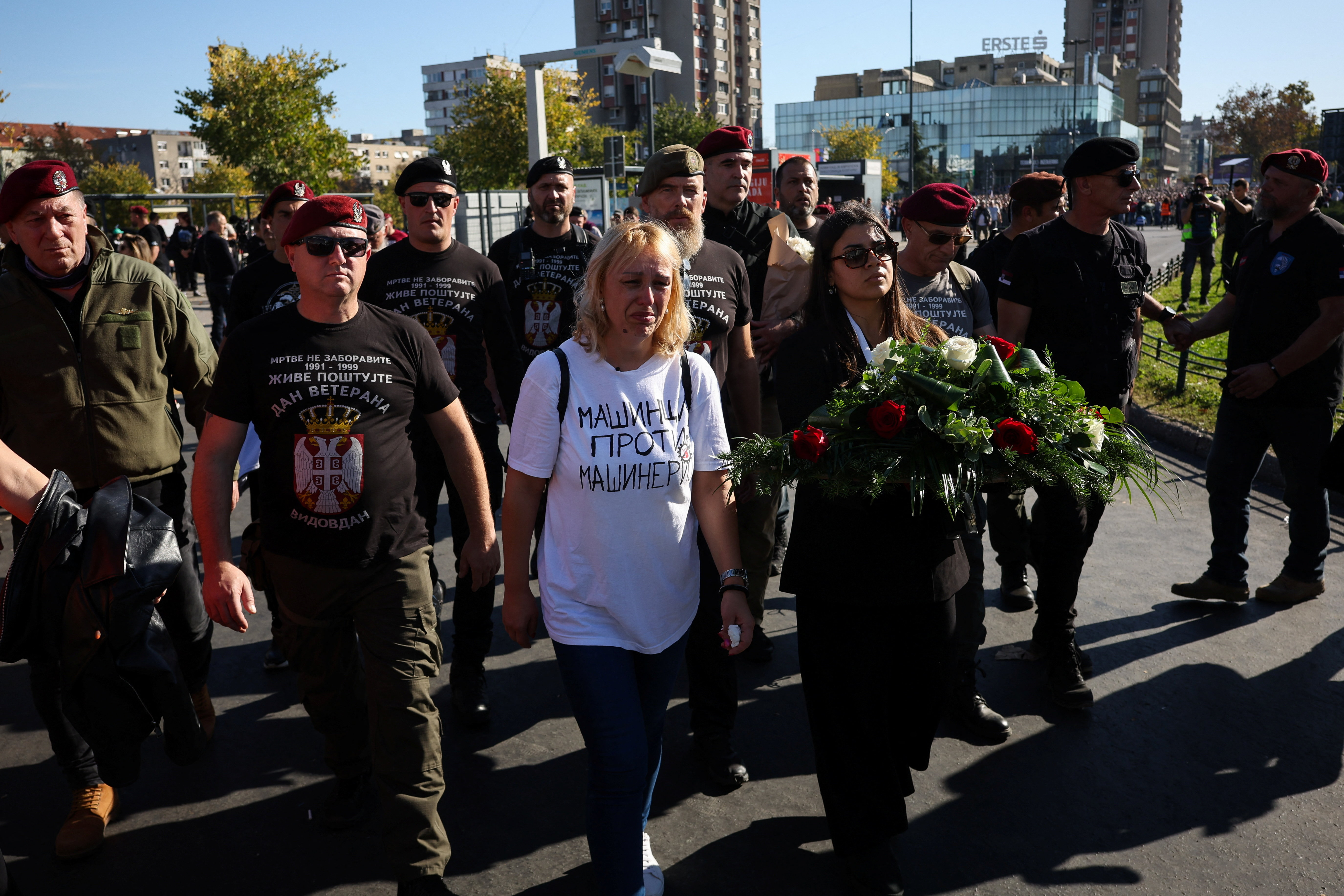 Serbian students lead powerful memorial for railway disaster anniversary