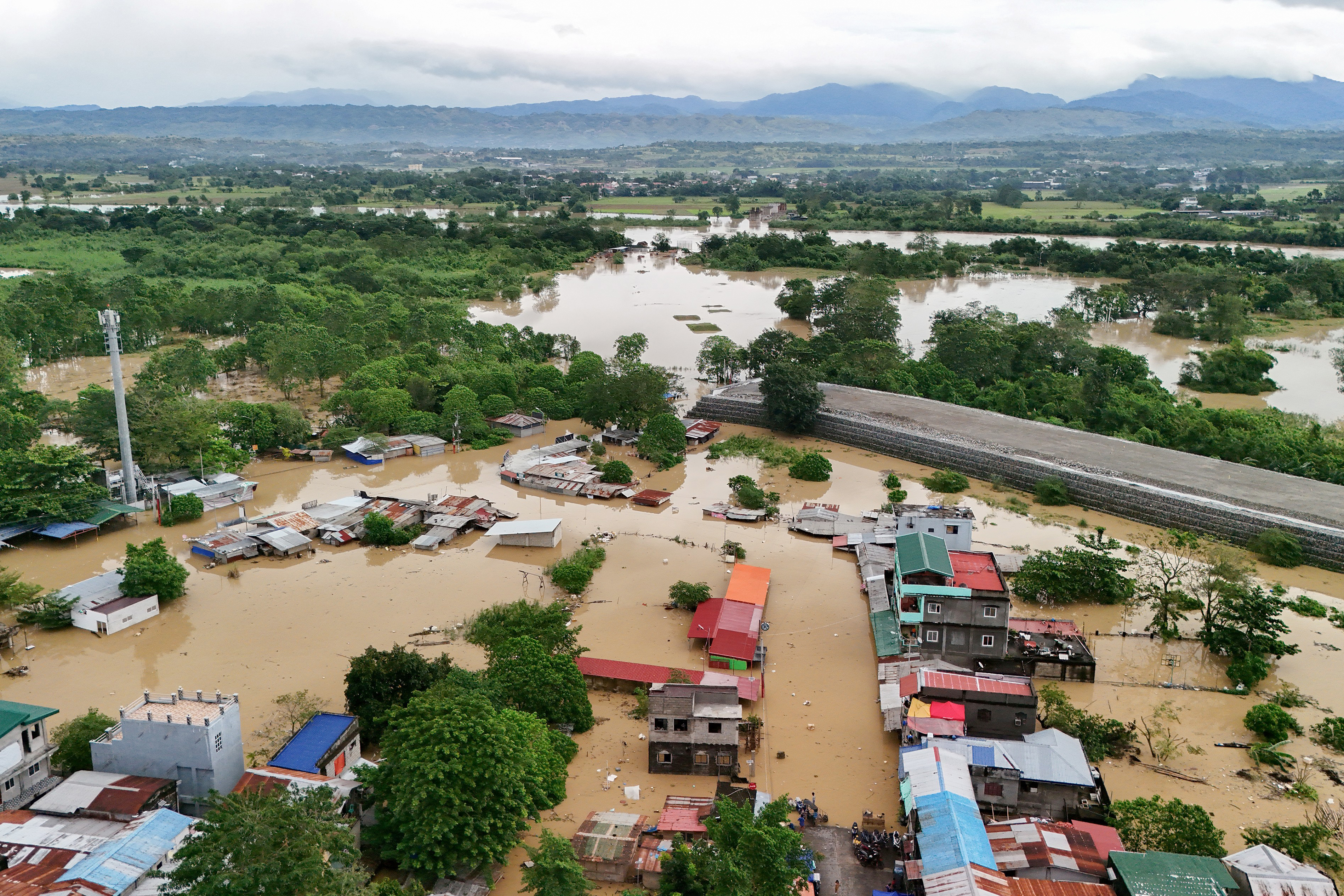 Aftermath of Typhoon Fung-wong in Philippines