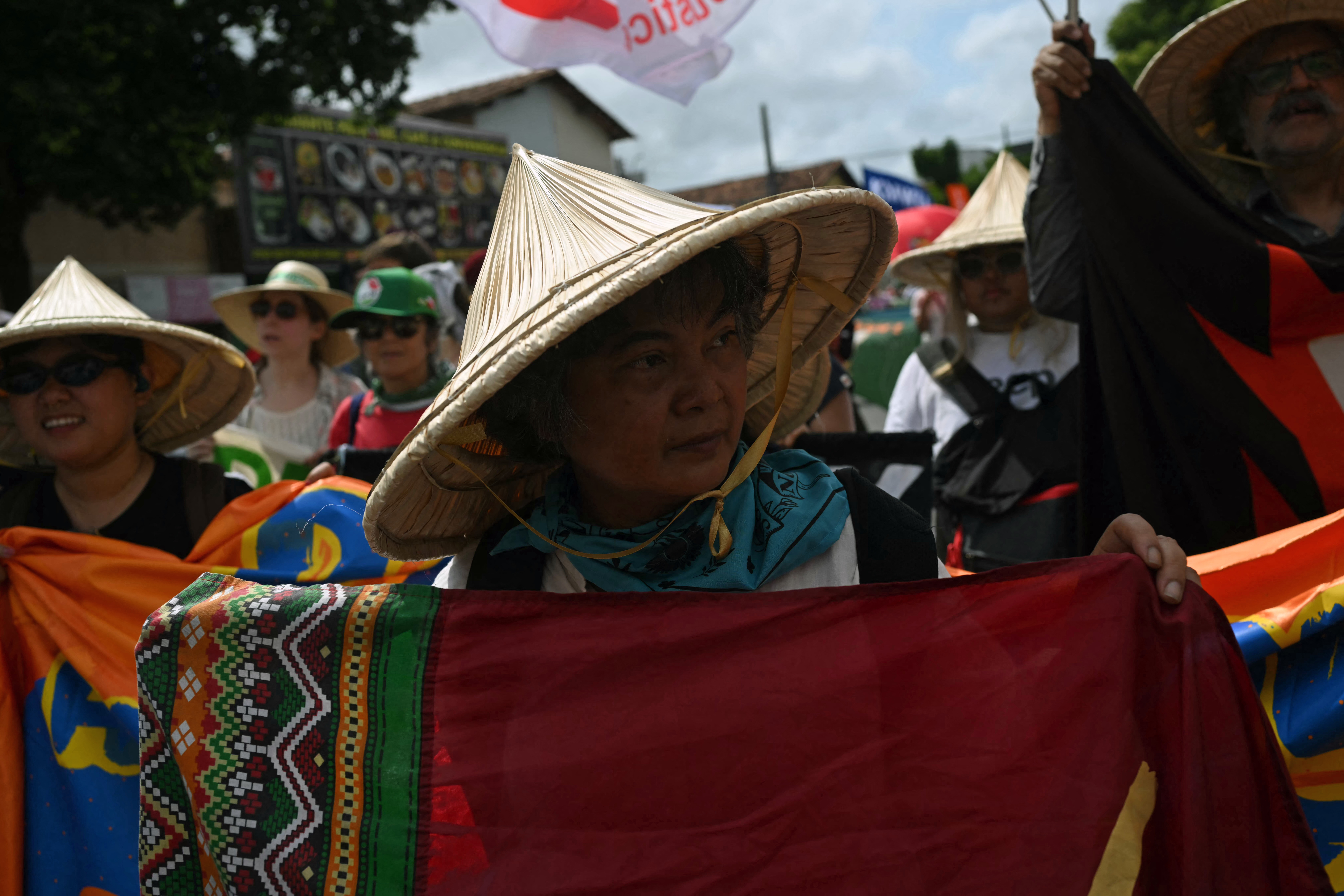 March in Brazil marks first big UN climate protest in years