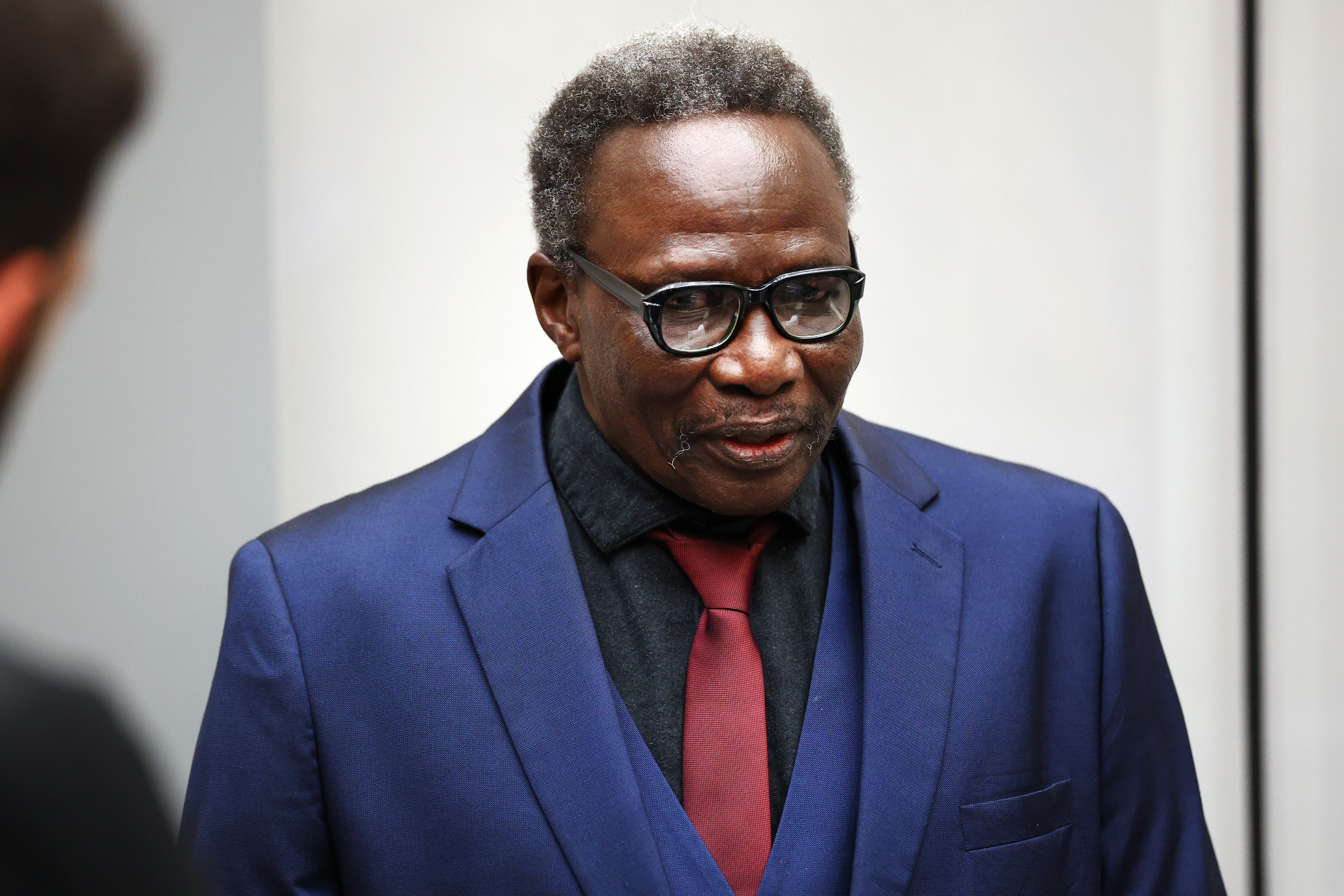 Ali Muhammad Ali Abd-Al-Rahman attends a hearing at the International Criminal Court (ICC) in The Hague, Netherlands on October 6, 2025.