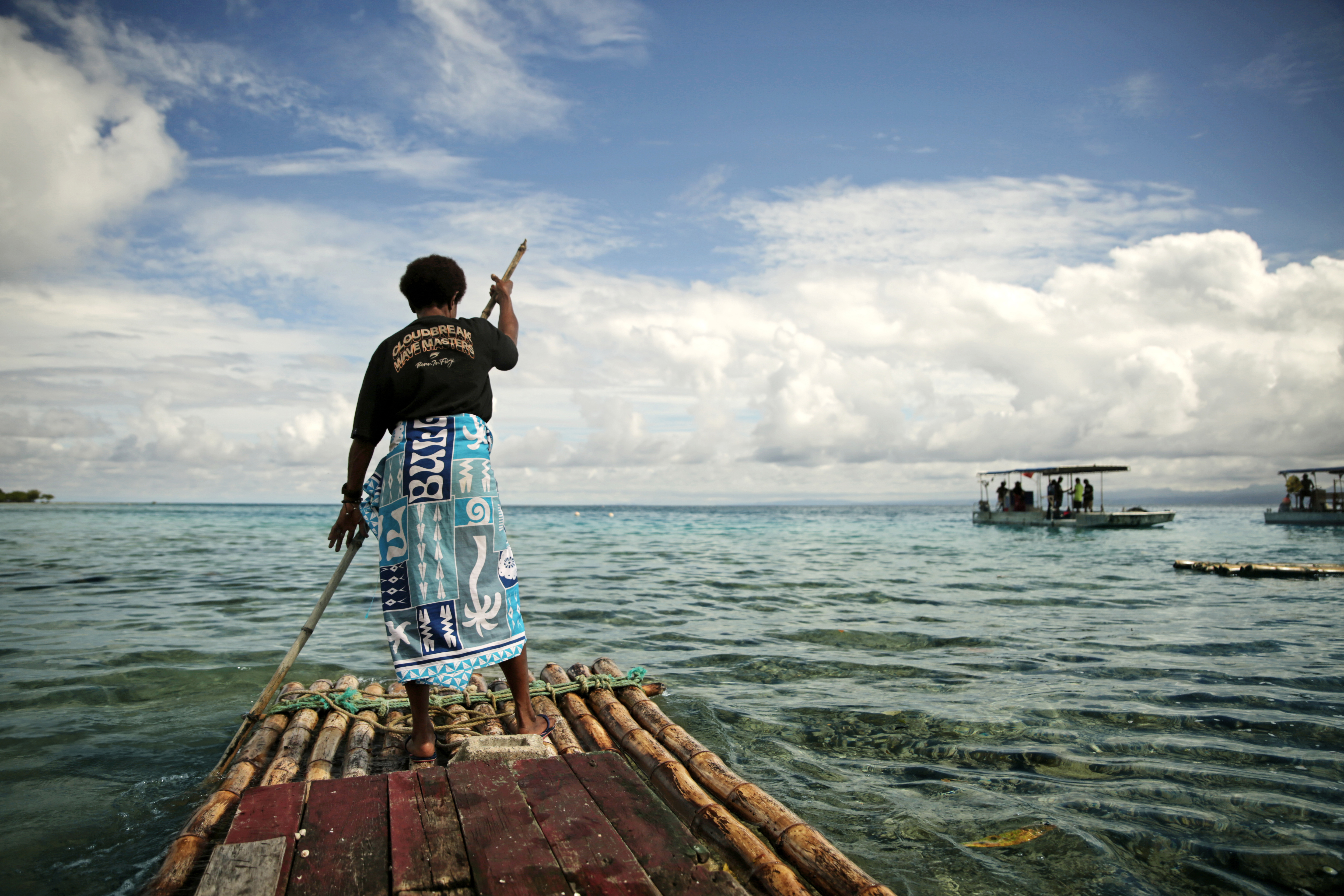Oyster farmers