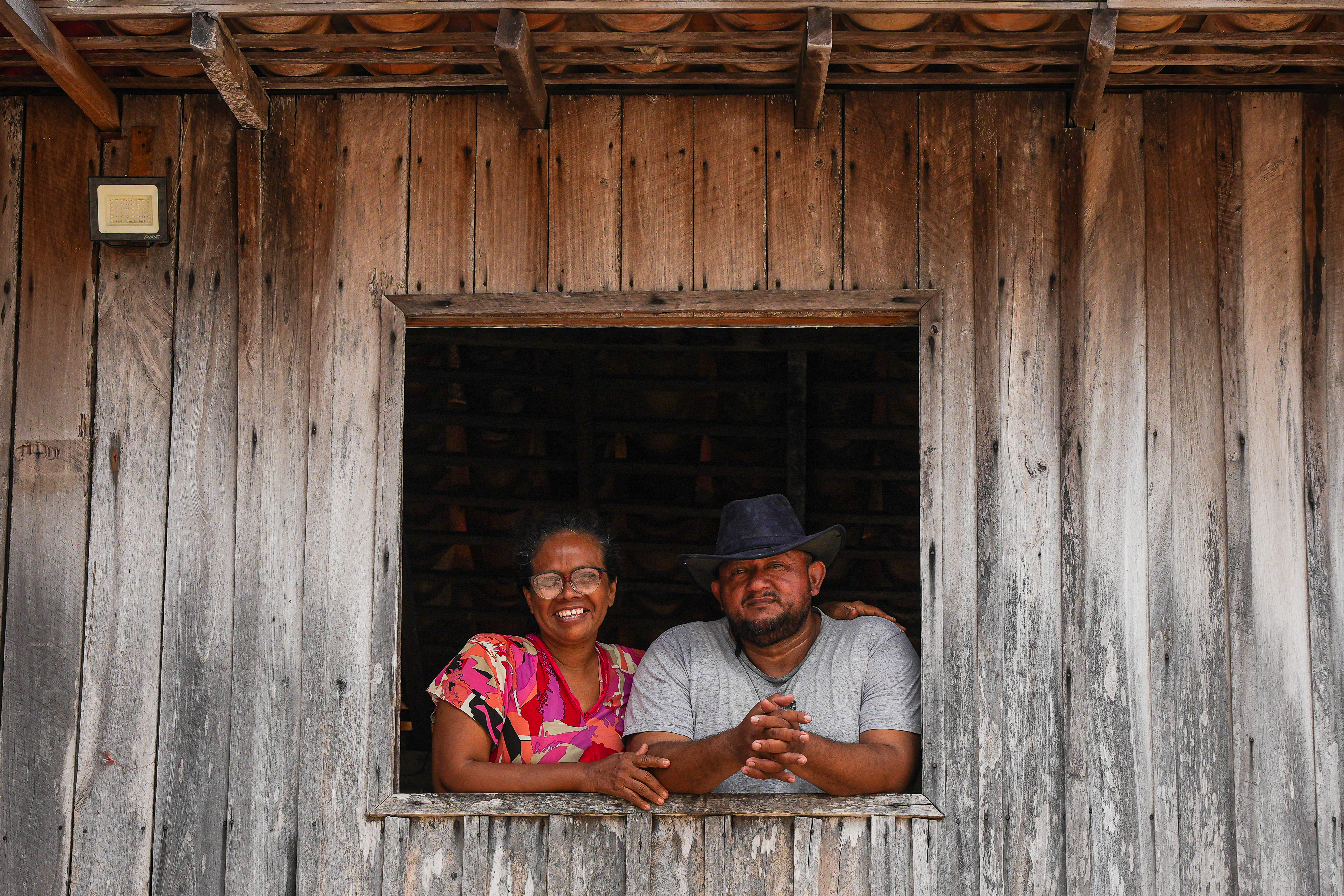 Benedito and Maria have chosen to remain by the shore, relying on fishing as their sole source of livelihood.