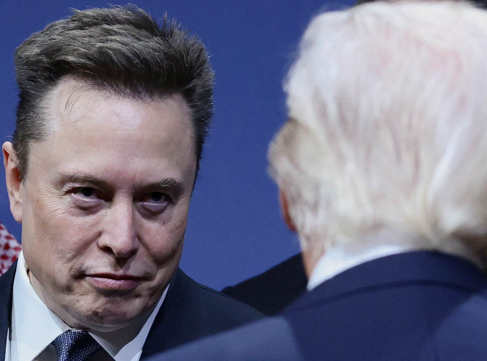 Musk accused Delaware judges of being activists who are hostile to tech founders and he urged businesses to follow Tesla and reincorporate elsewhere [File: Evelyn Hockstein/Reuters]