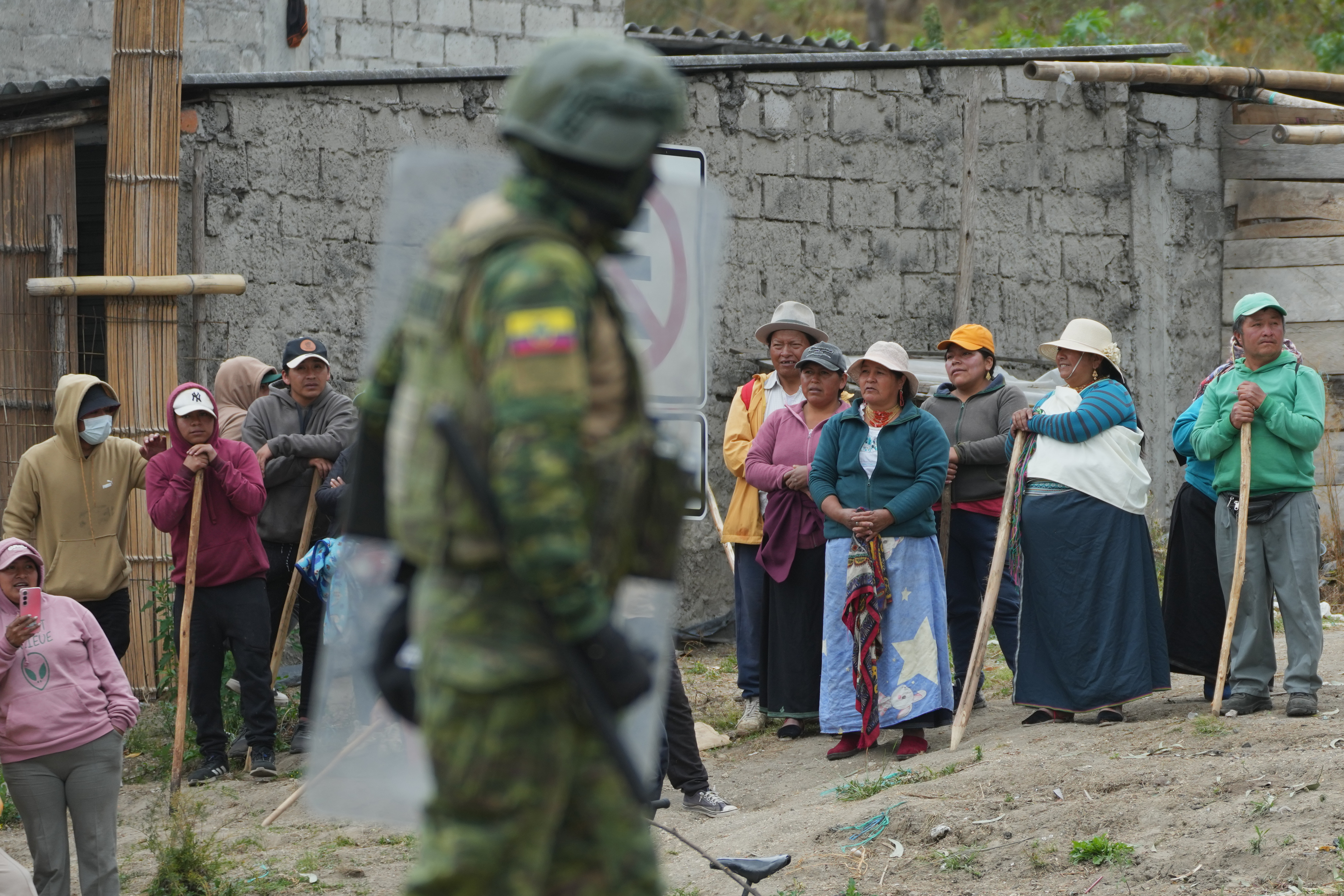 Ecuador soldier