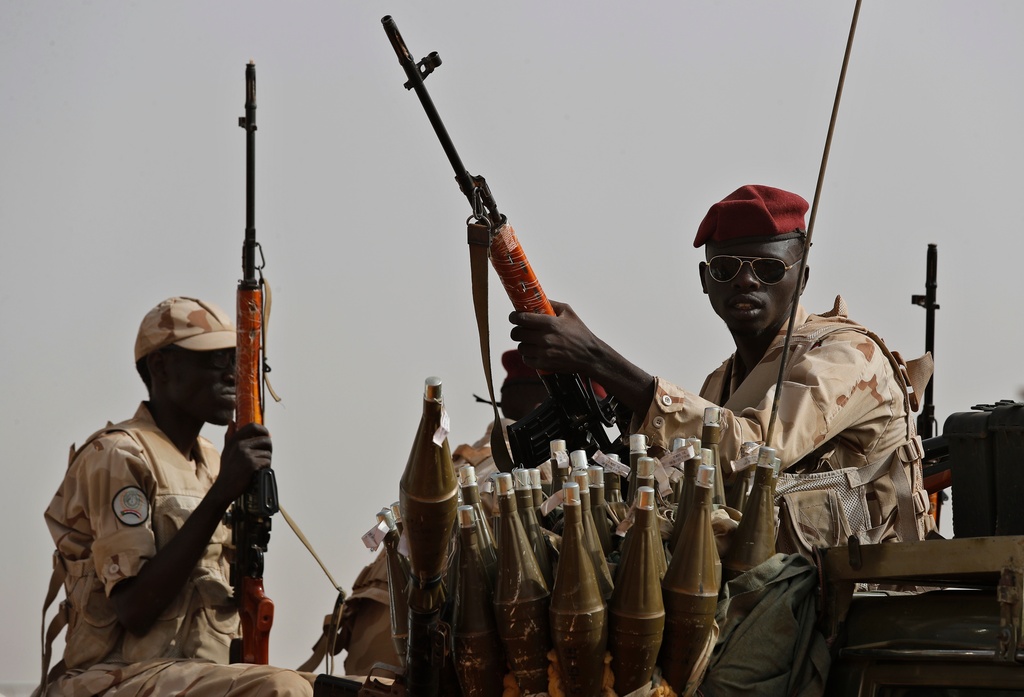 RSF soldiers, Sudan