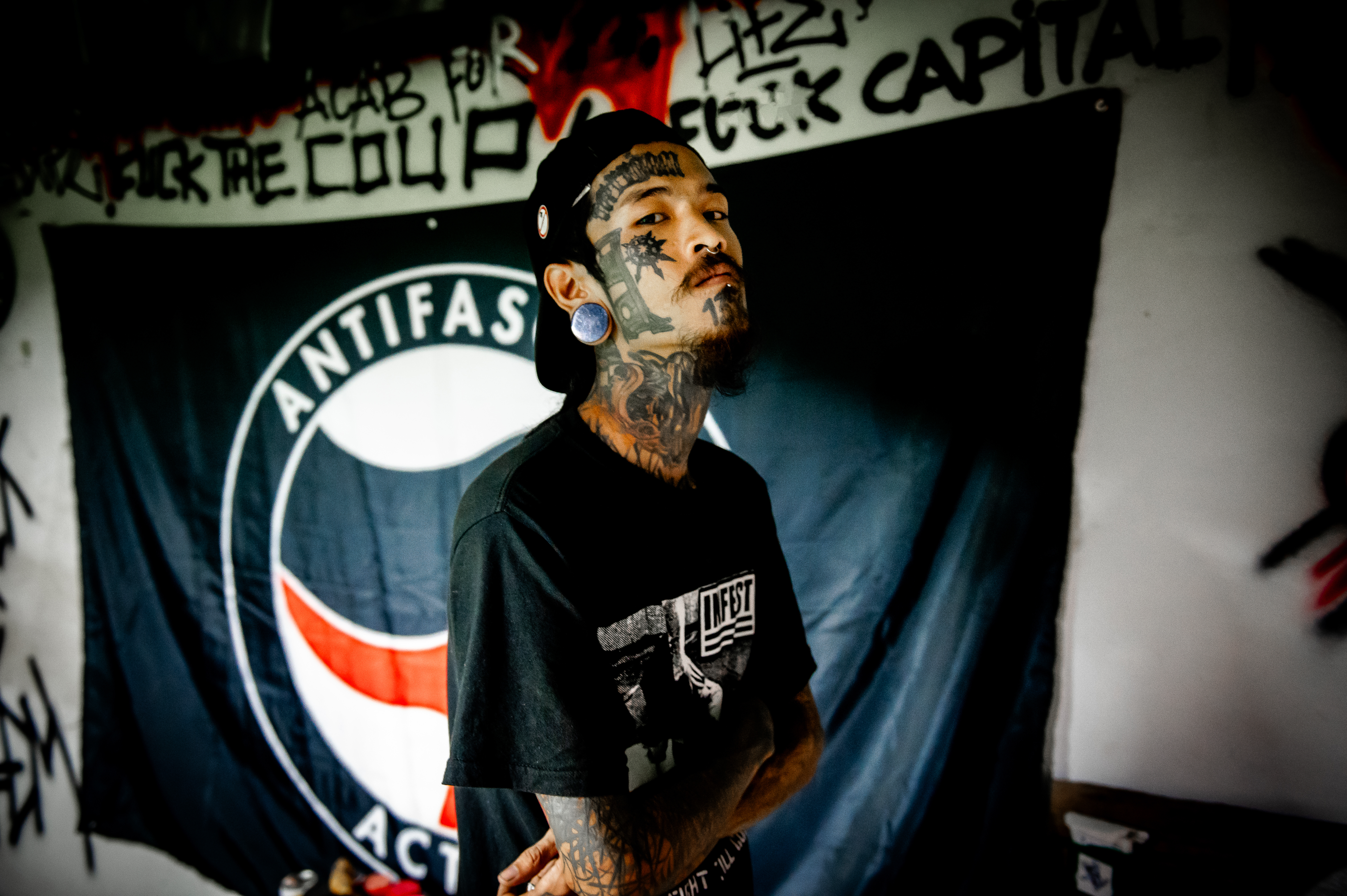 Myanmar exile Ng La says the military-organised election scheduled for December 28, 2025, is 'just like a comedy show' [Ali MC/Al Jazeera]