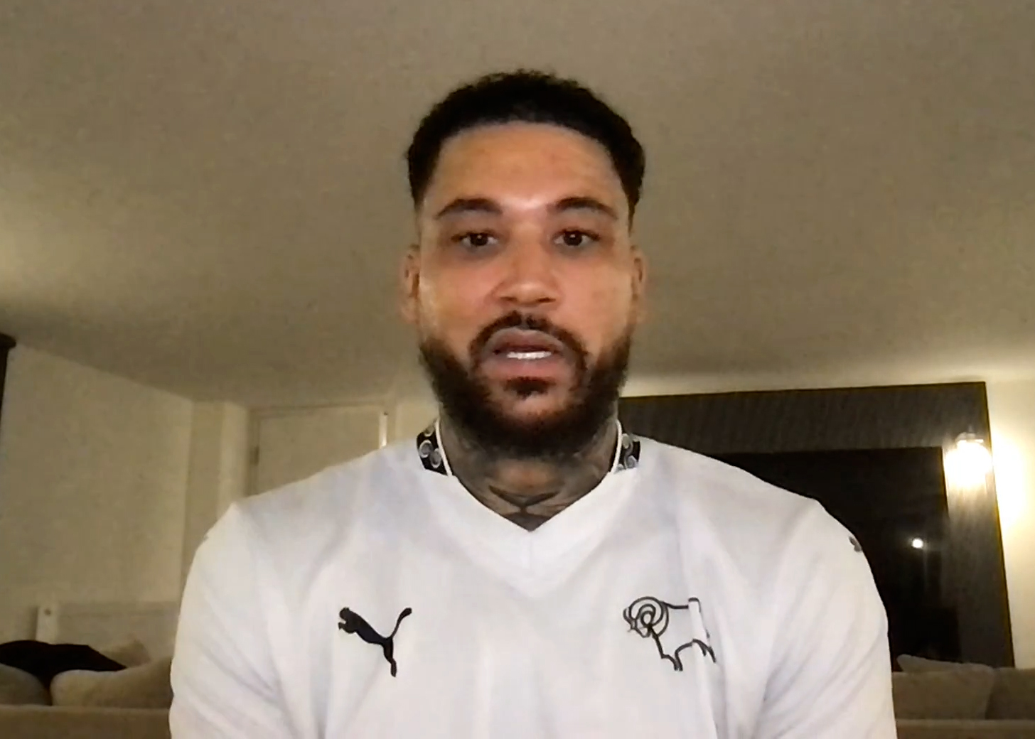 Boxer Ty Mitchell speaks to Al Jazeera in an interview on December 22, 2025. [Al Jazeera]