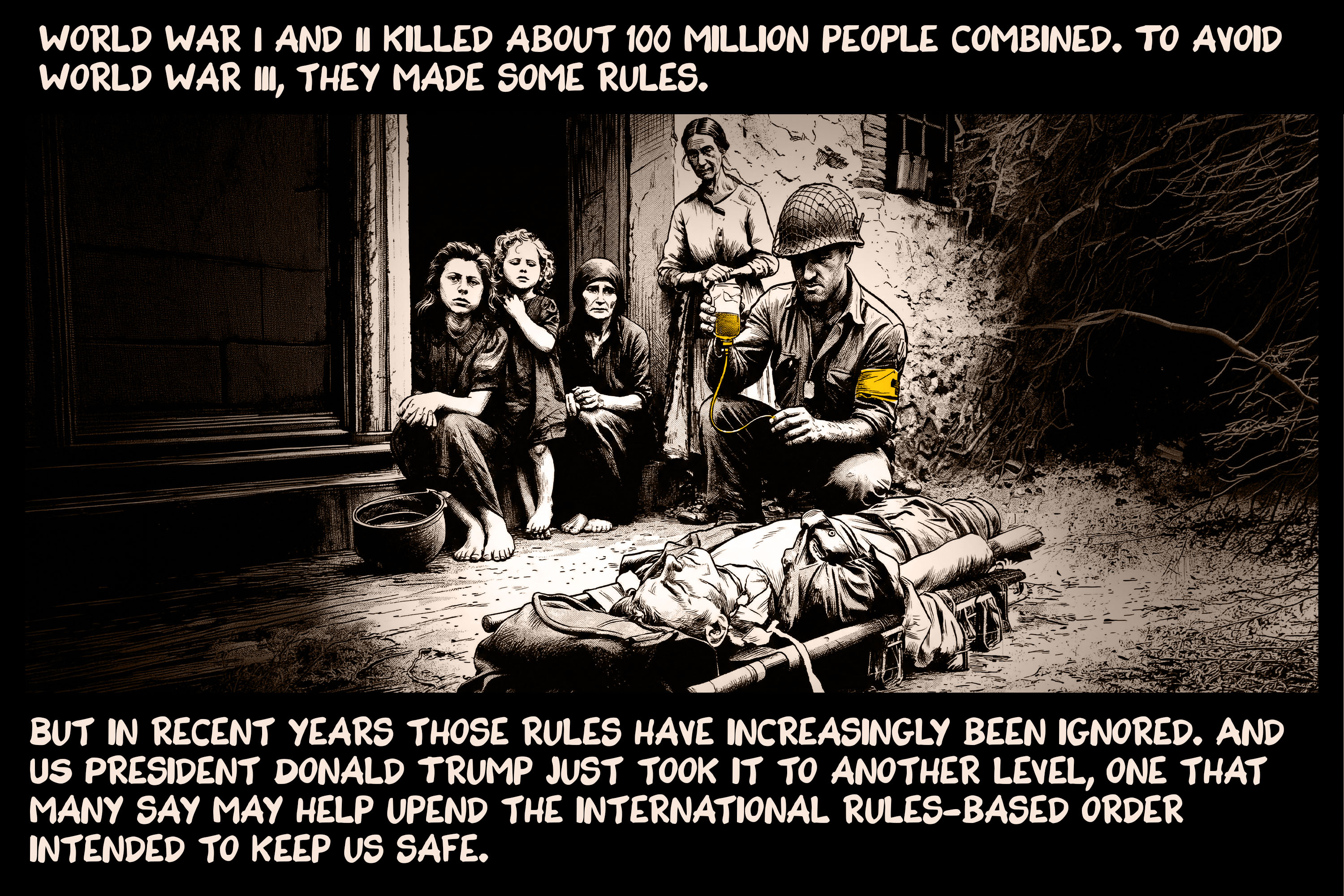 Trump administration’s abduction of a head of state throws into question the future of international law.